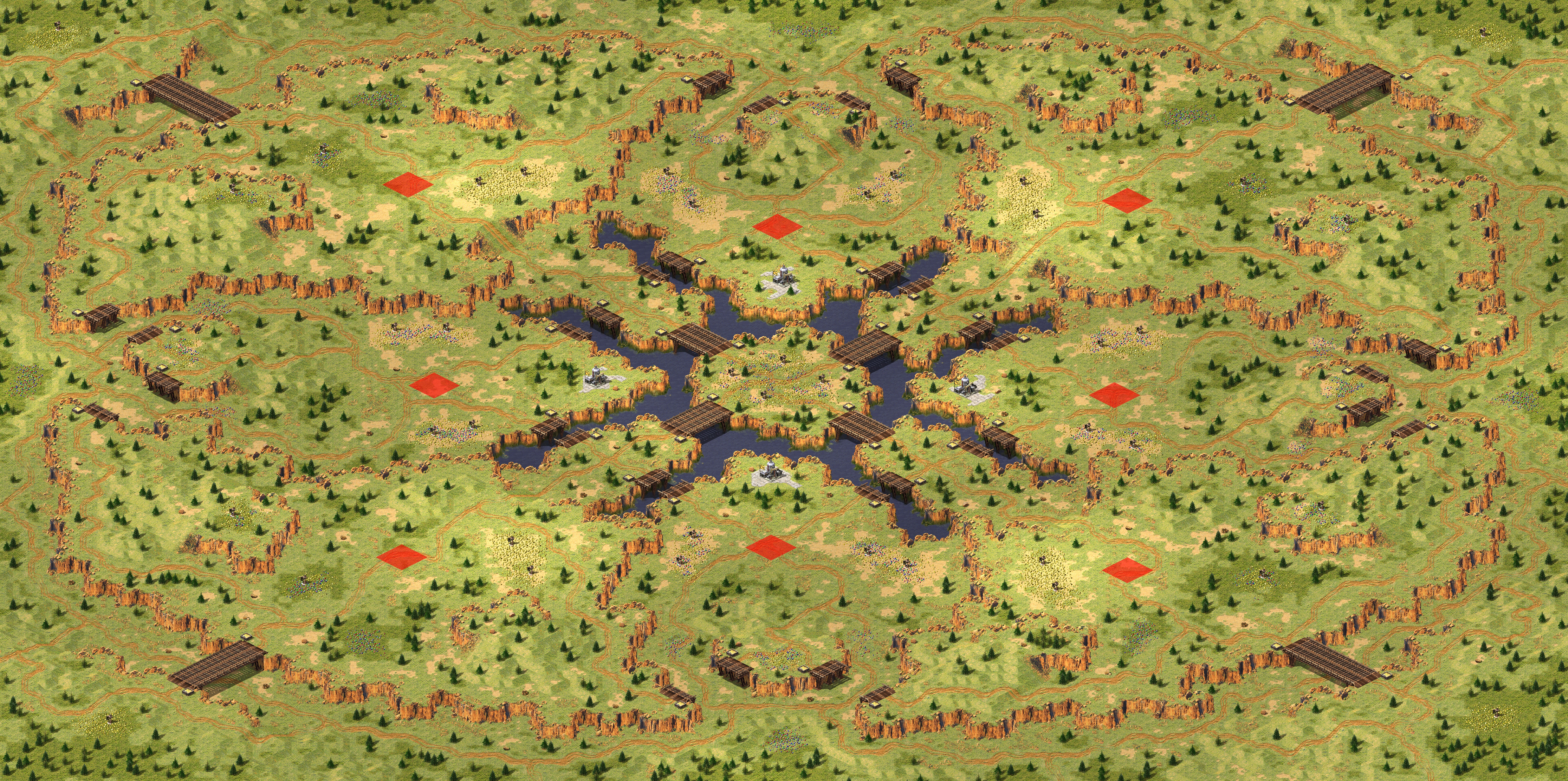 Rendered map: Brothers at War (2-8)