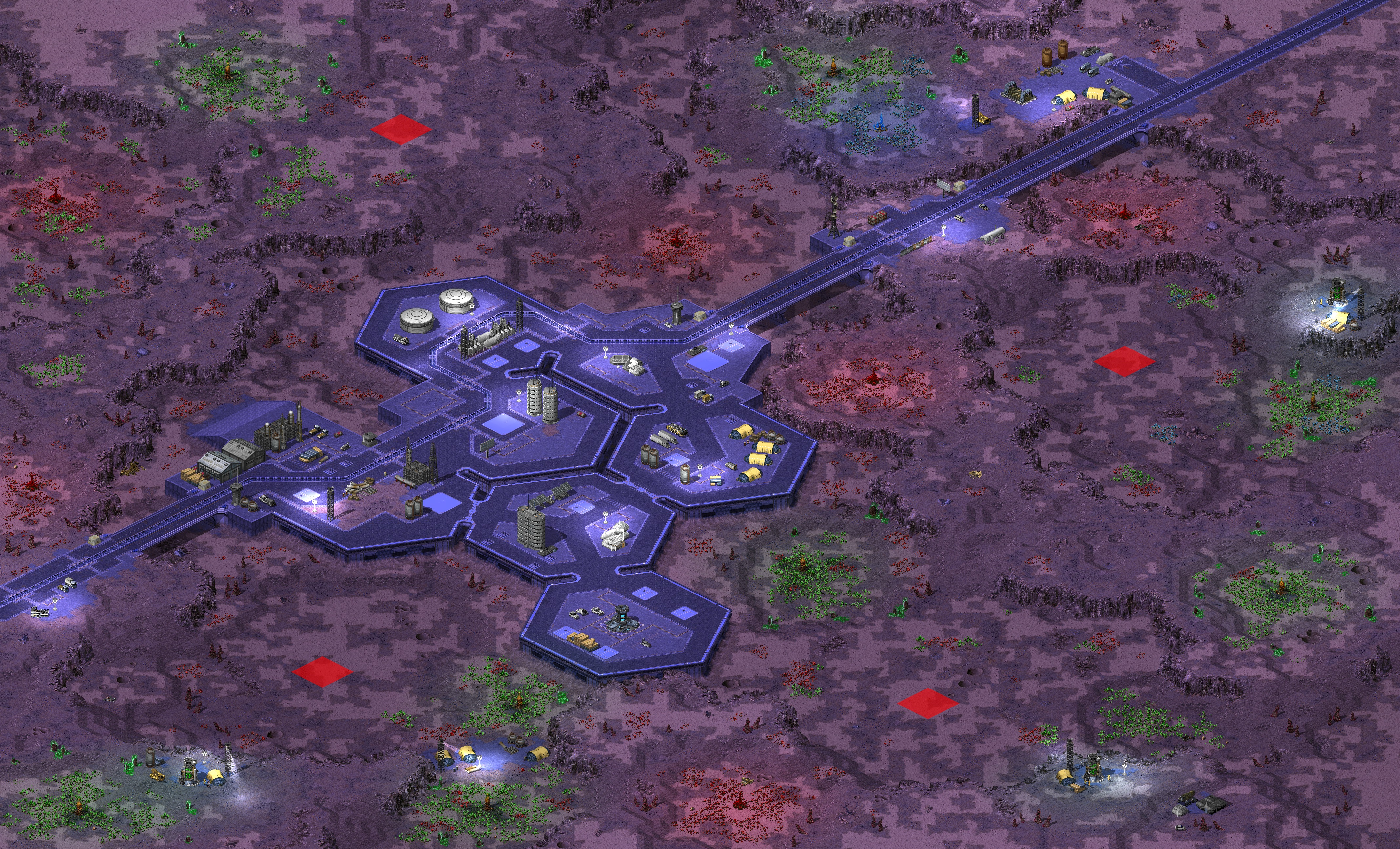 Rendered map: Waystation