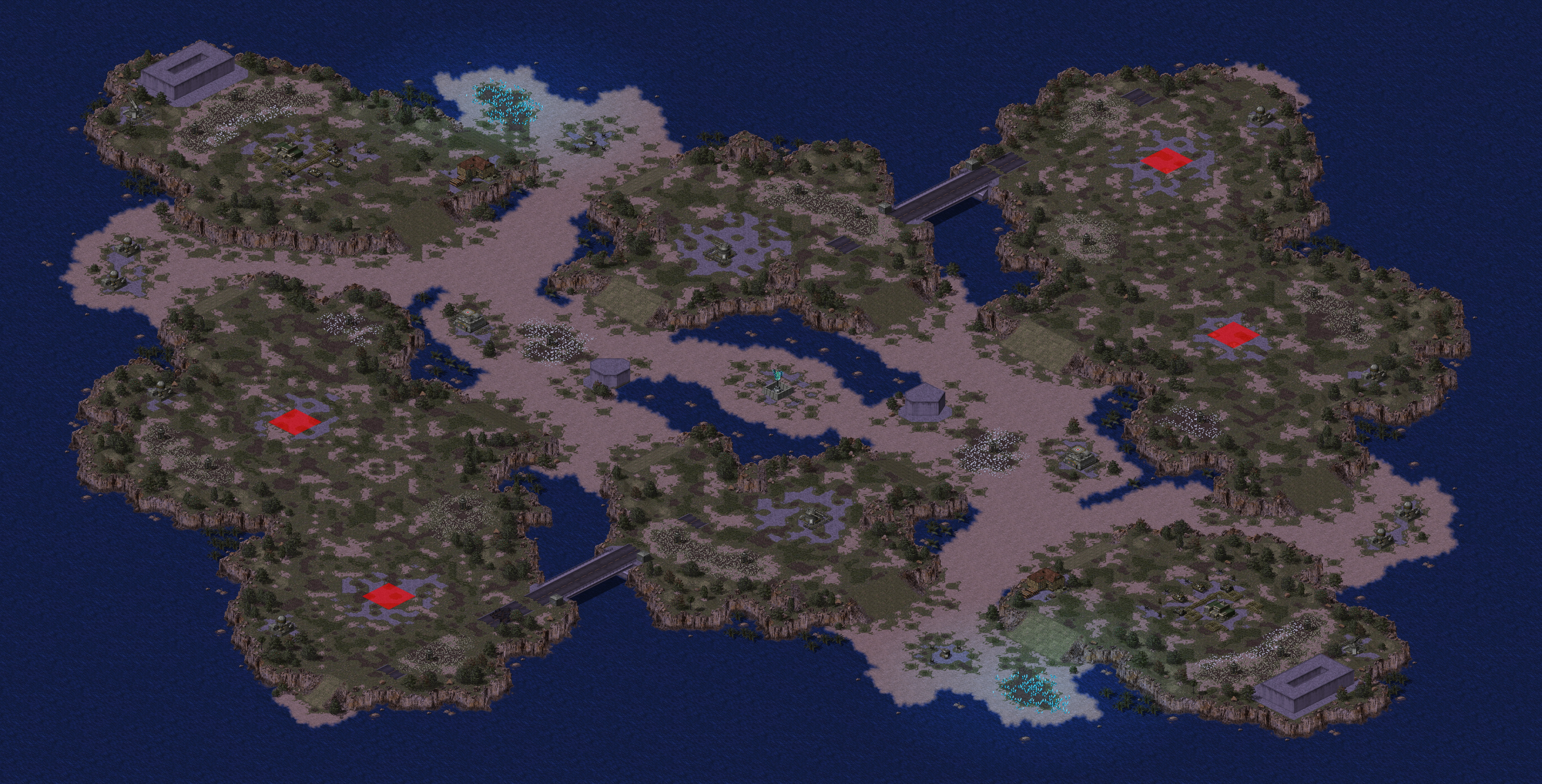 Rendered map: Elysium