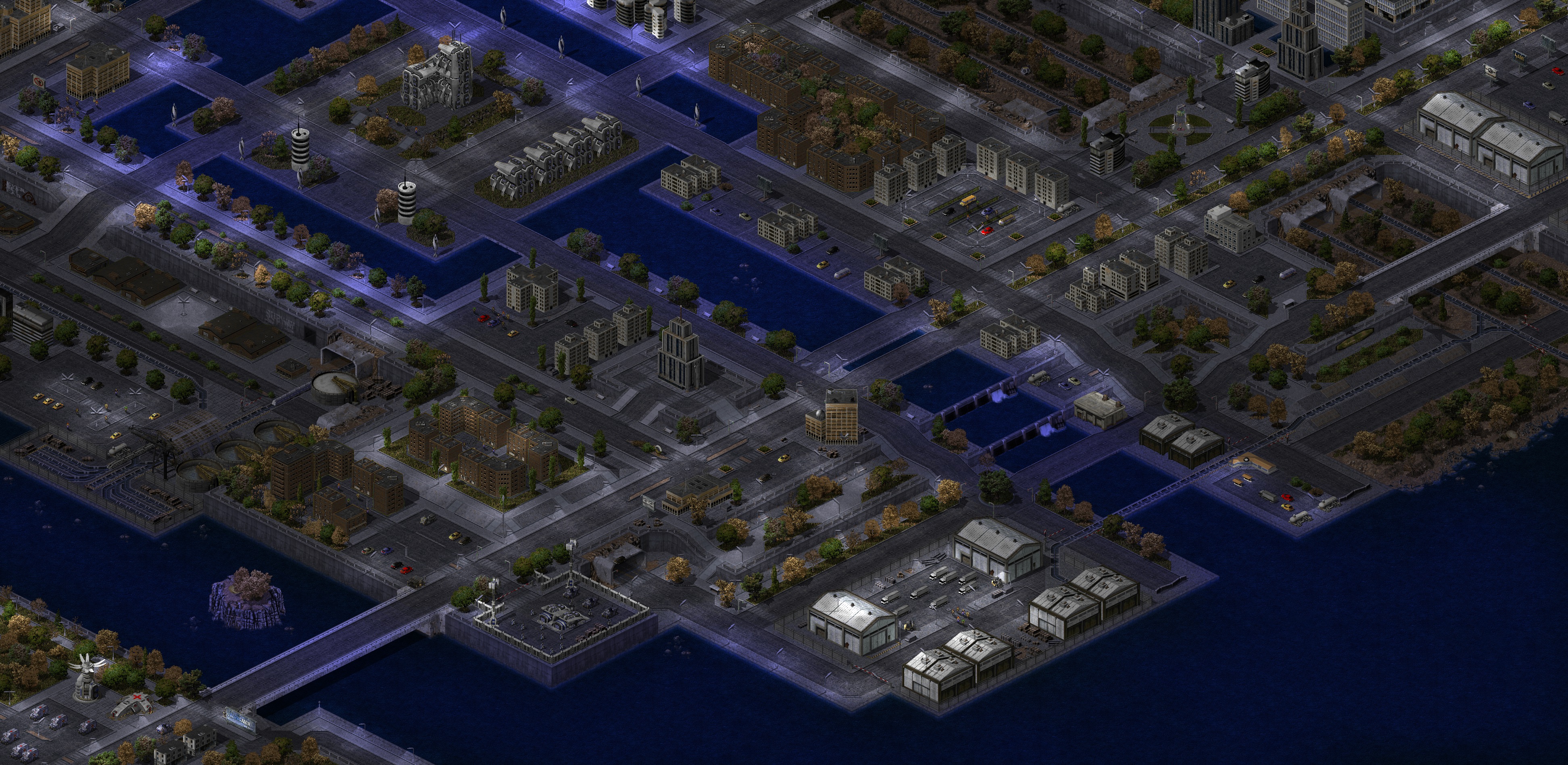 Rendered map: GloboTech Covert Operation: Unity