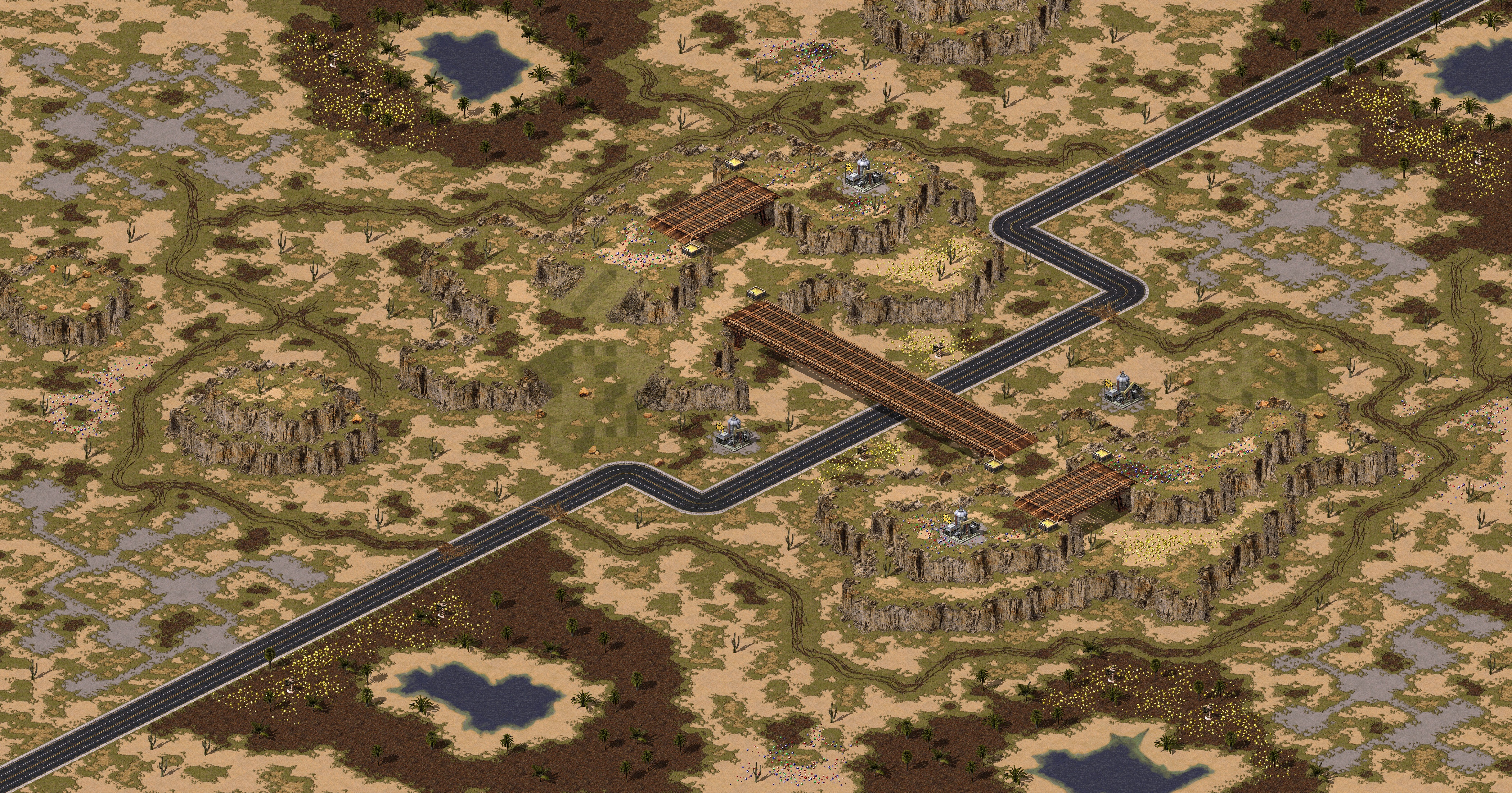 Rendered map: Head for the Hills