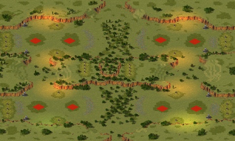 Rendered preview of (8) Offence Defense 4x4 (v2)