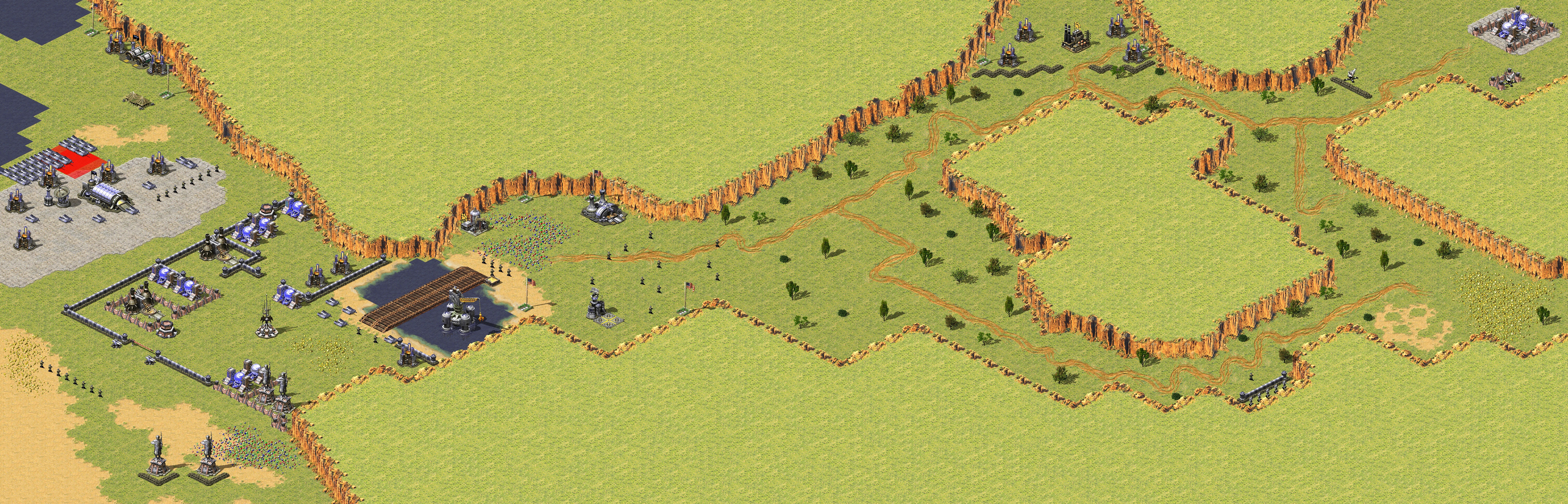 Rendered map: Soviet Retreat