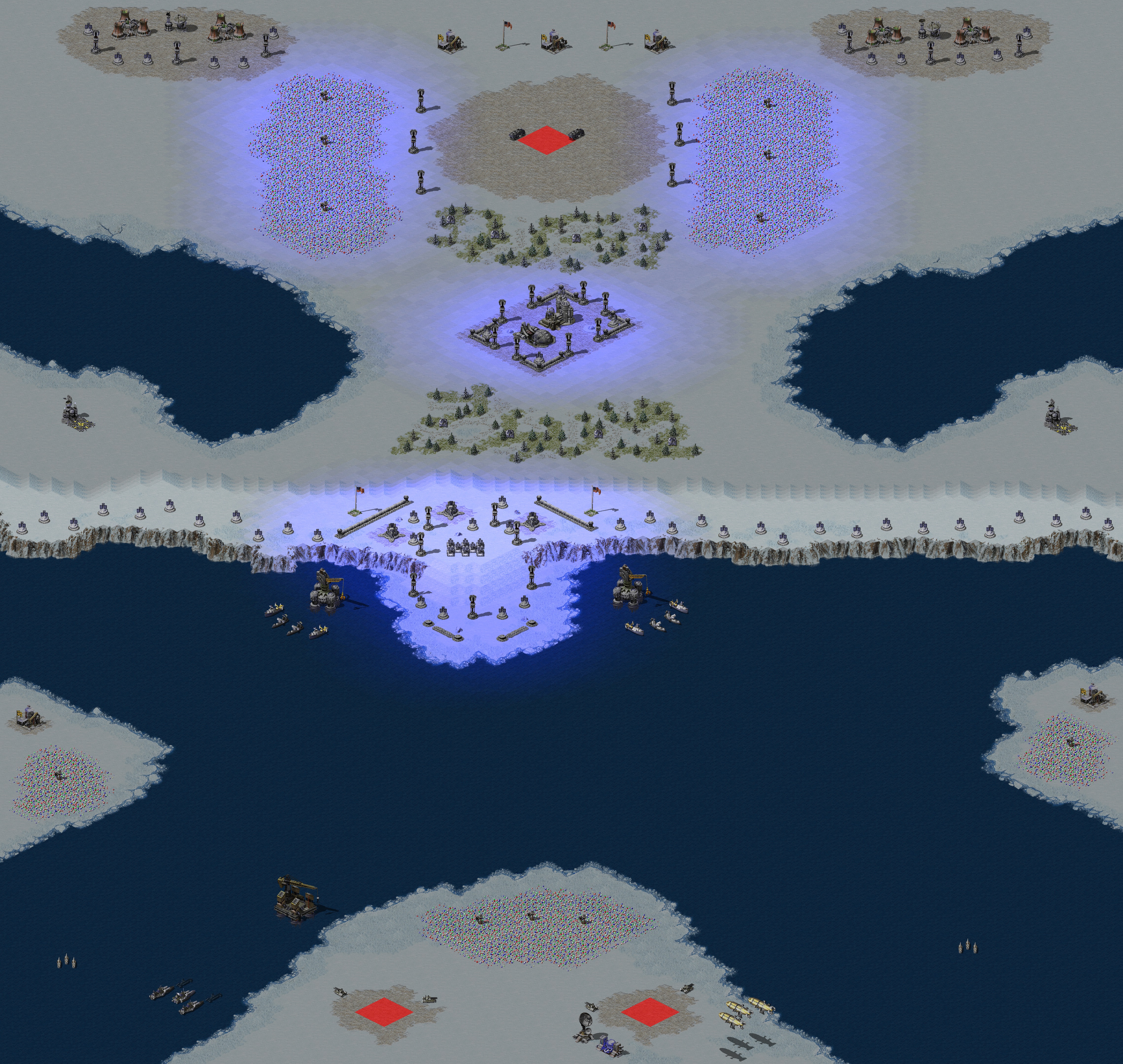 Rendered map: Winter Wonder Land