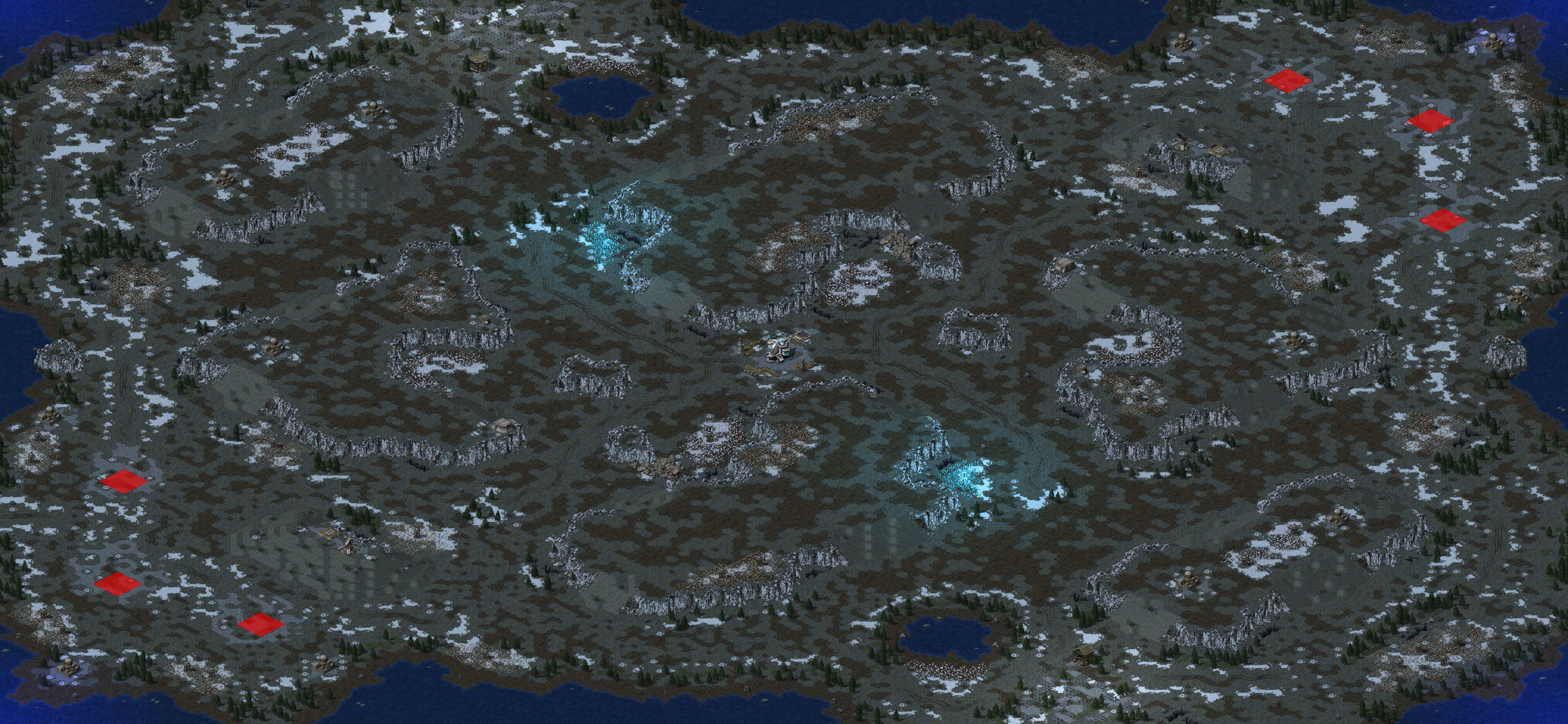 Rendered map: Ice Cap Zone