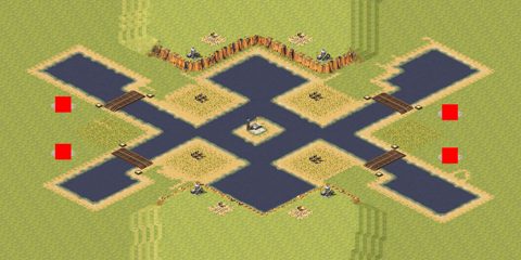 Rendered preview of Simple 2v2