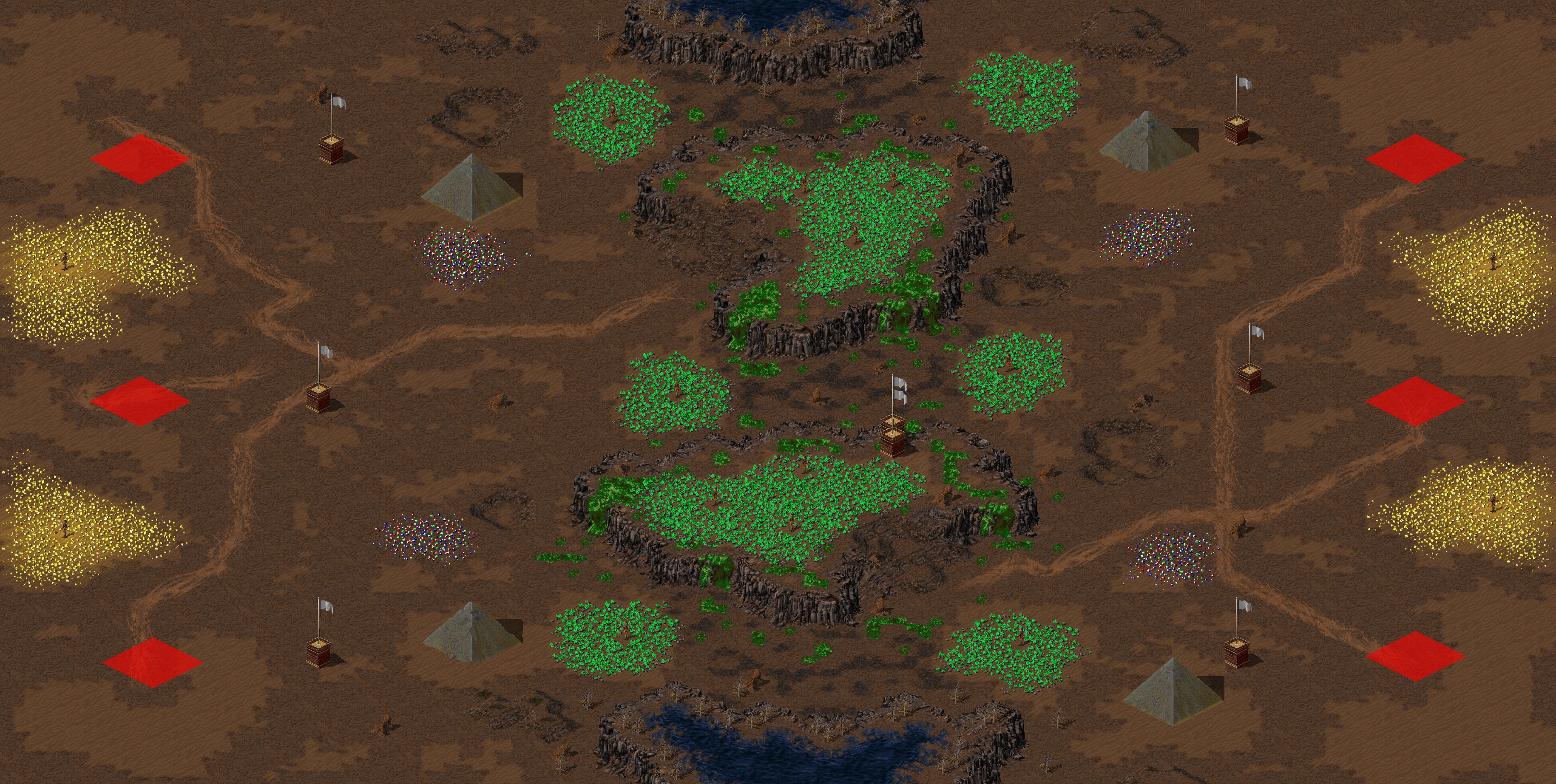 Rendered map: Tour of Egypt