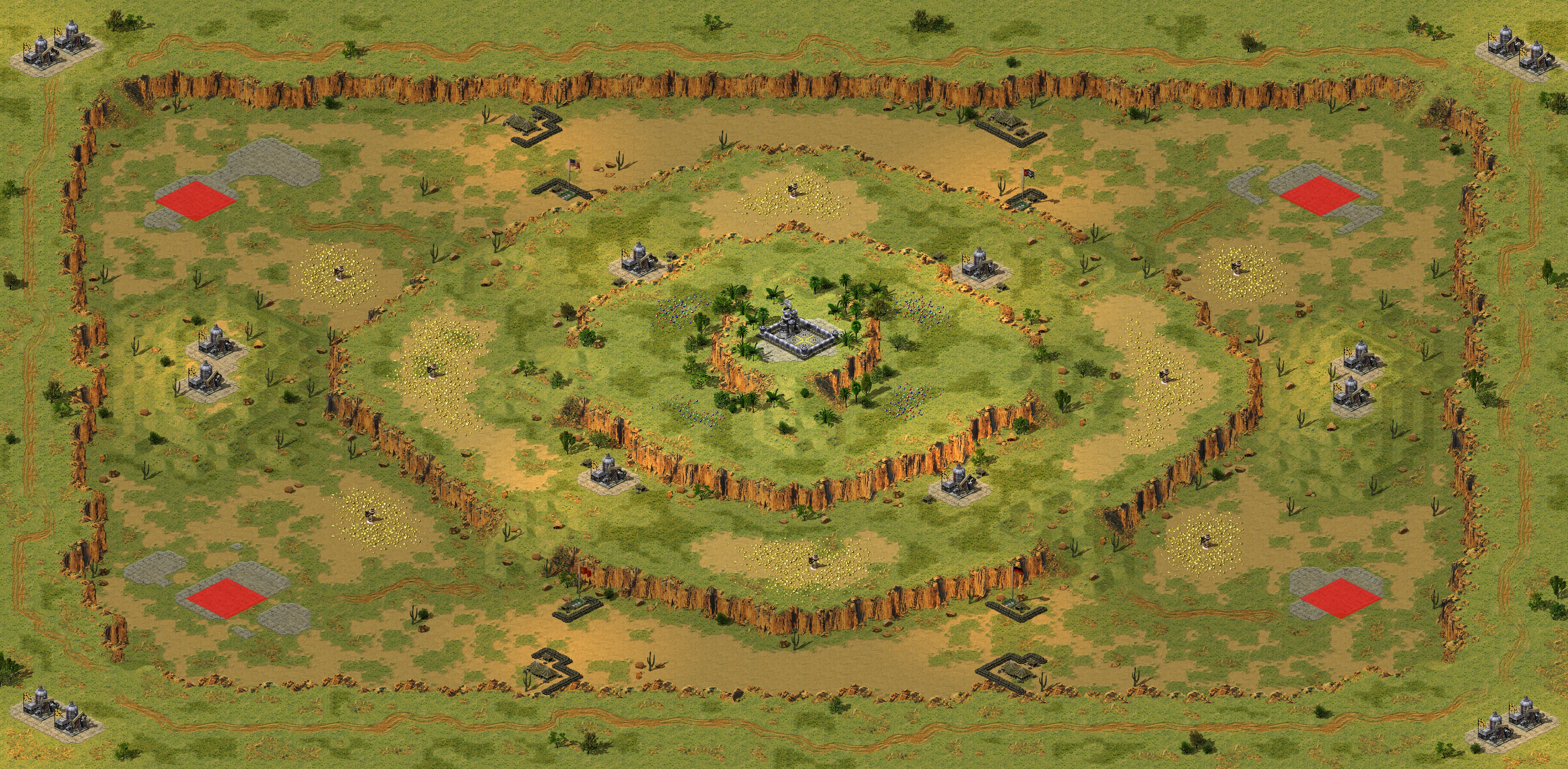 Rendered map: Tanya's Training Grounds