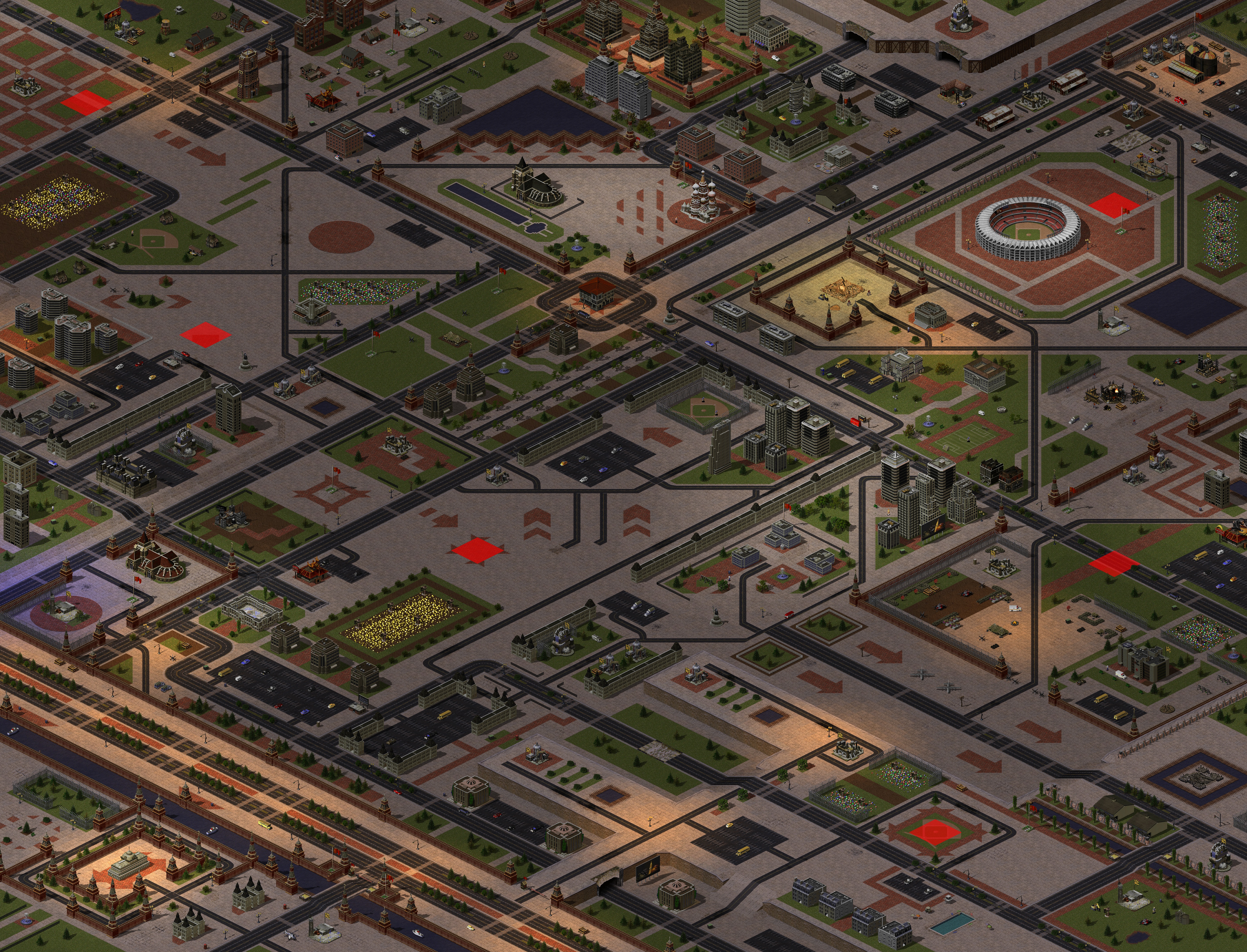 Rendered map: Moscow Reimu