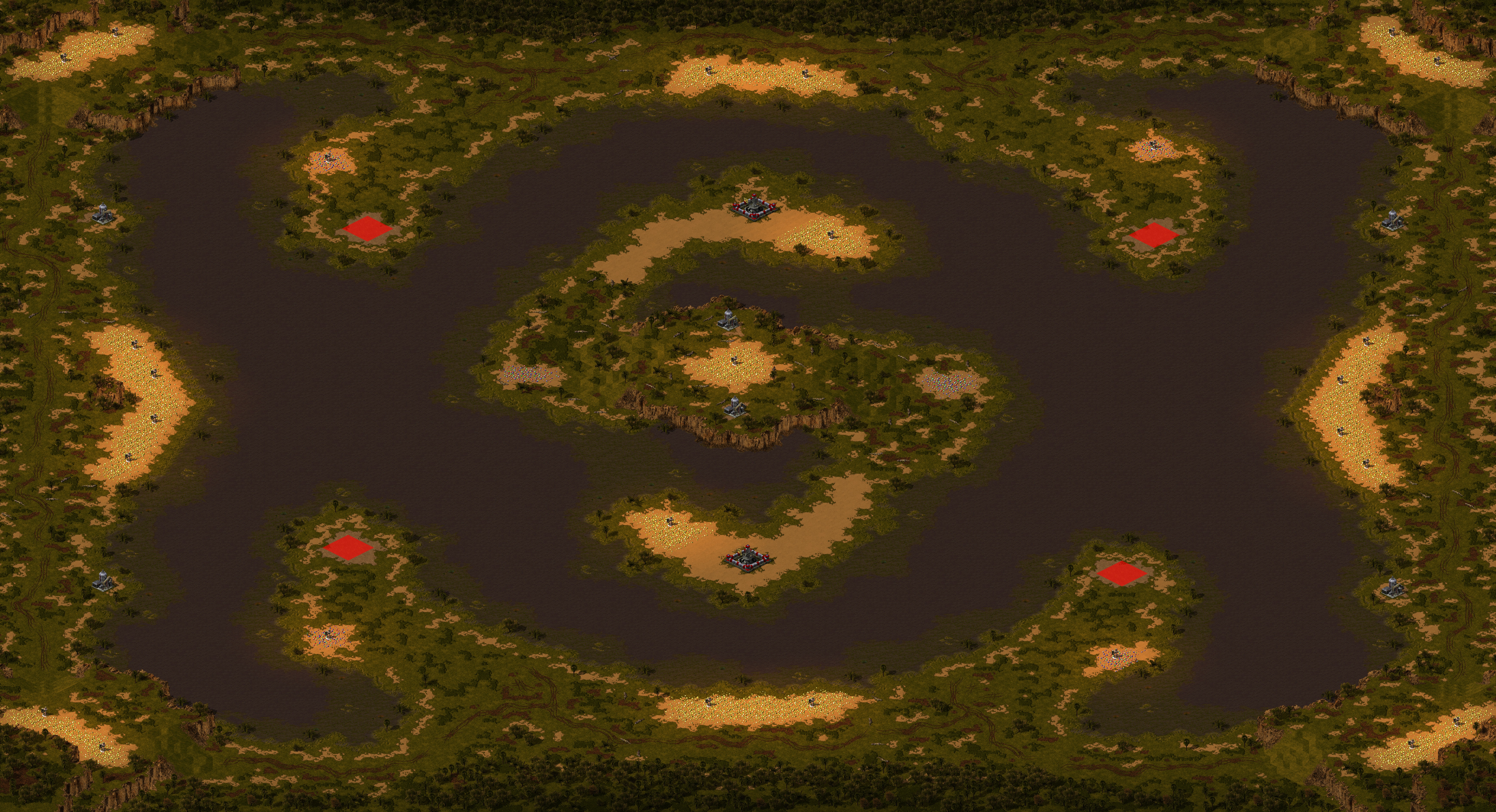 Rendered map: Crocodile Rock (4)