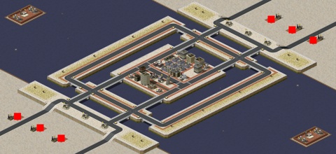 Rendered preview of Bridge Wars (by Thrawn28)