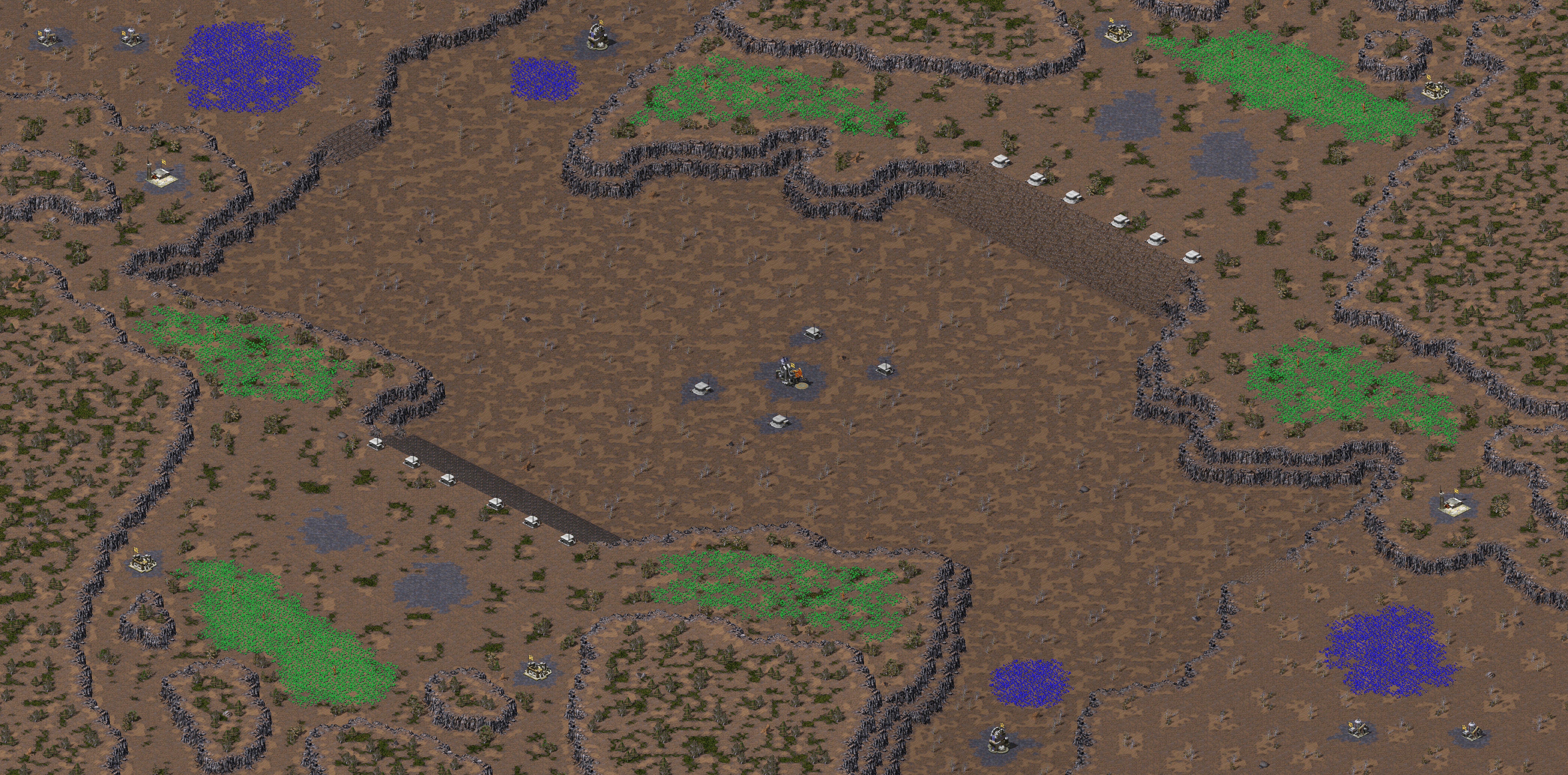 Rendered map: (4) Bluff Reflector