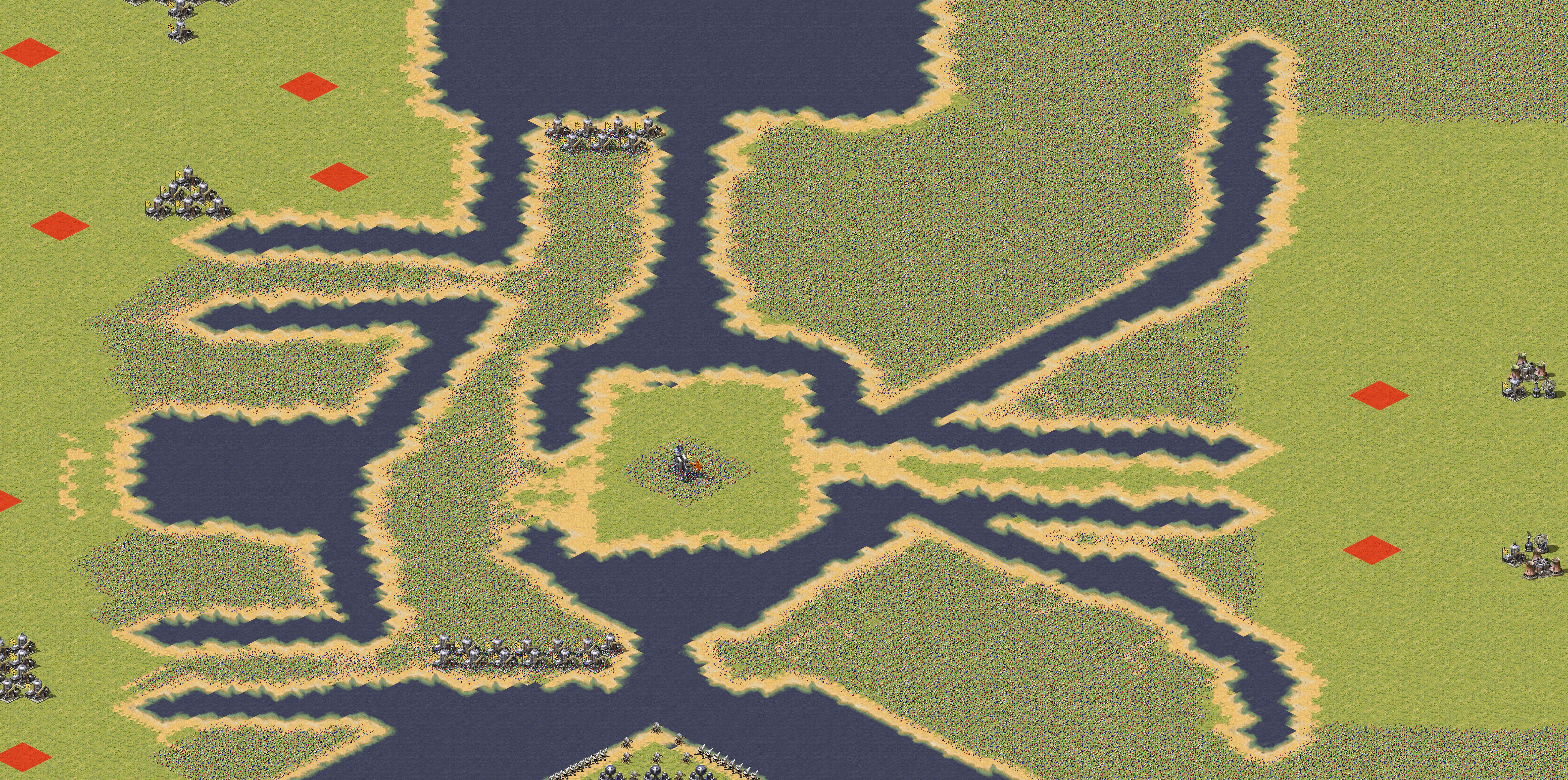 Rendered map: Fangs & Claws