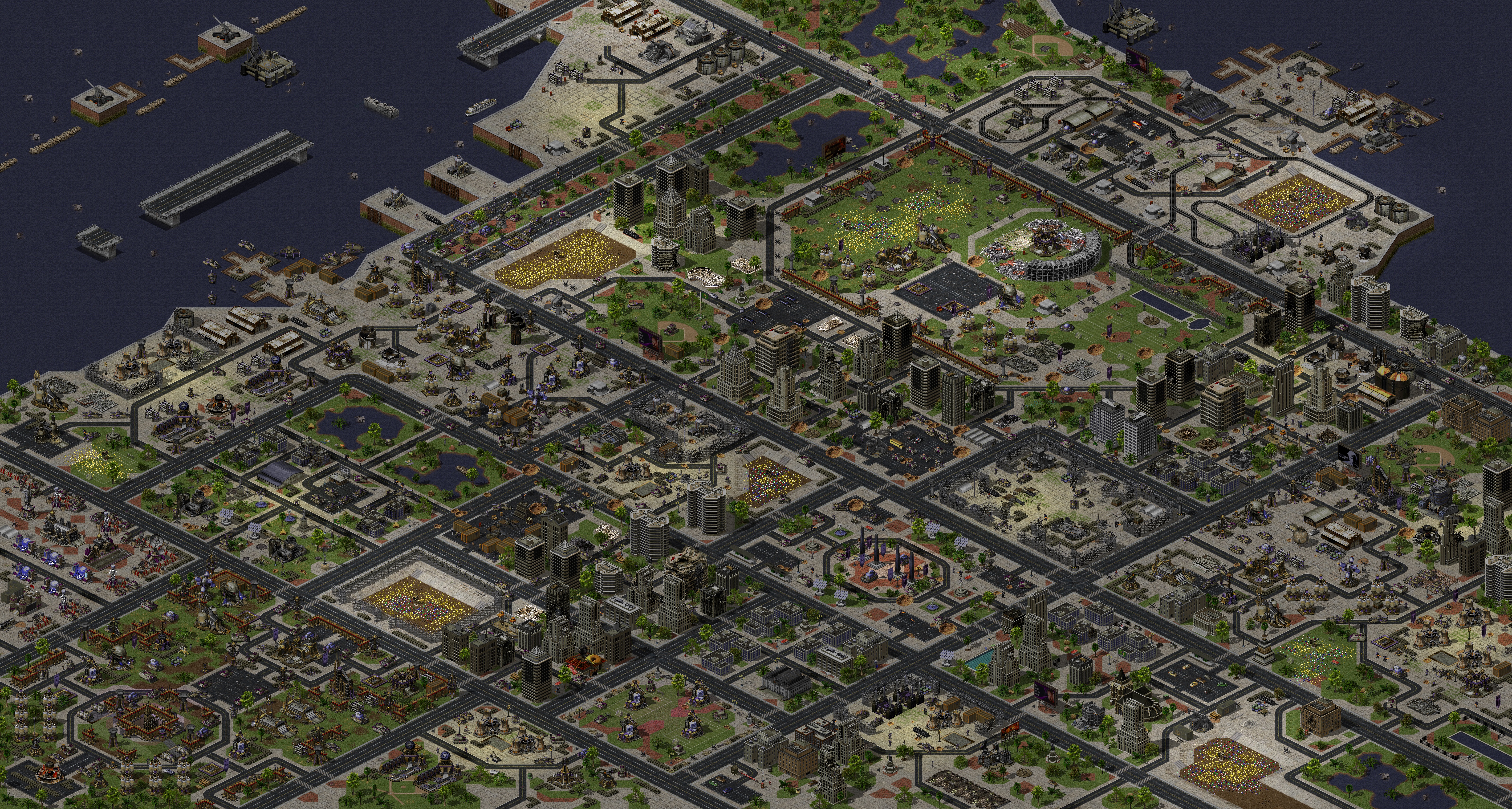 Rendered map: Allied Special Op: Gridlock