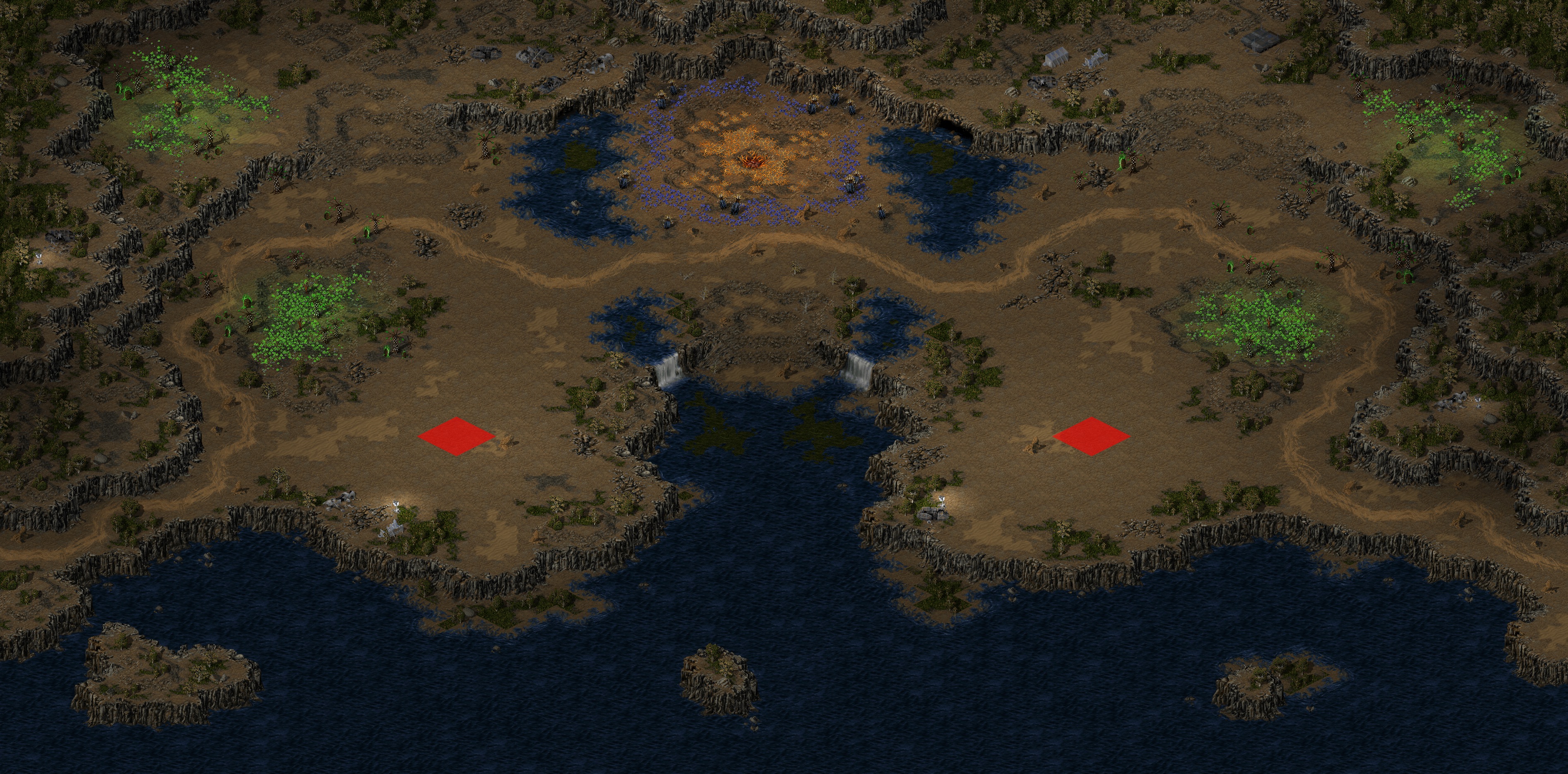 Rendered map: mirage