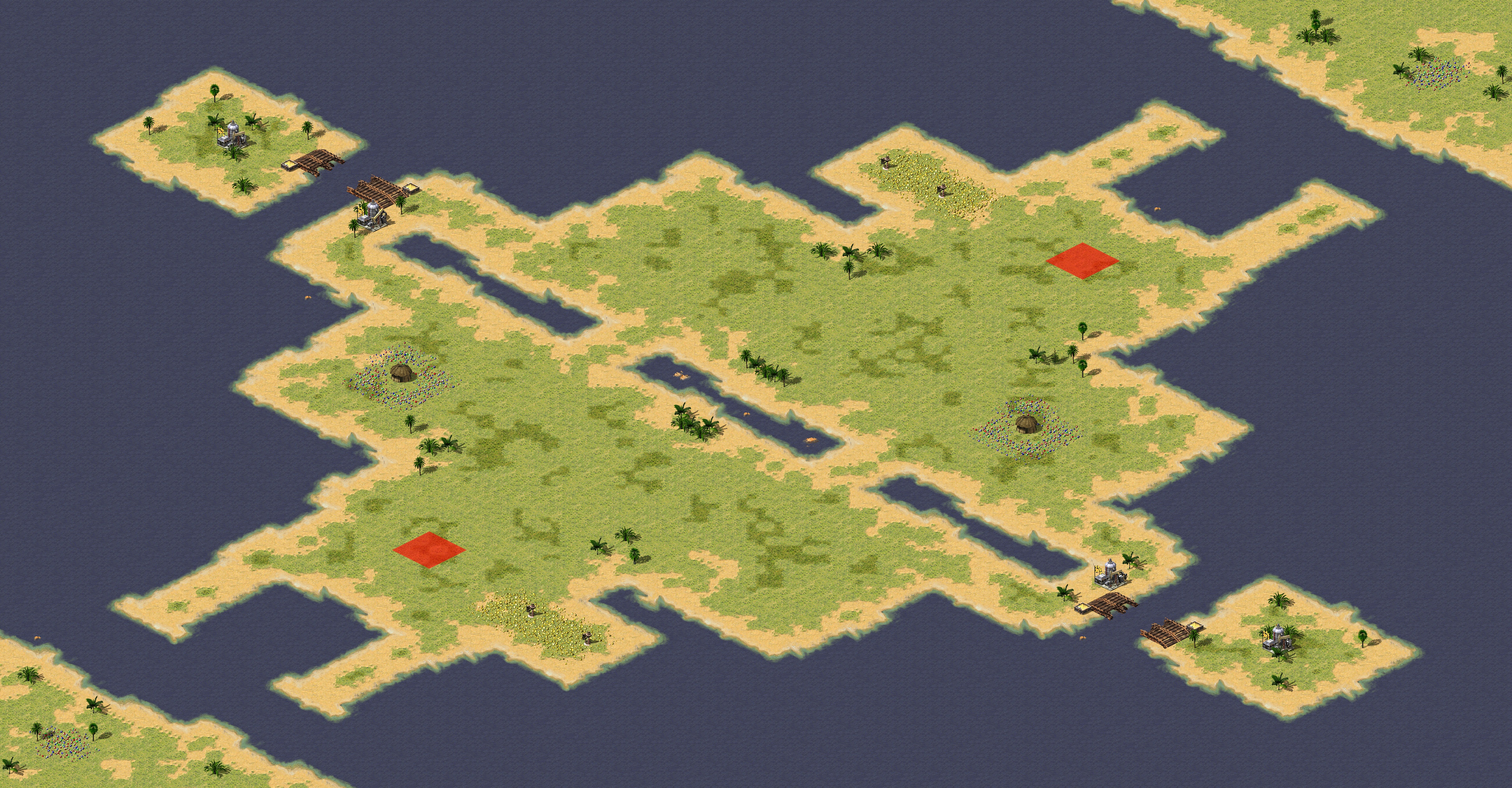 Rendered map: Official Tournament Map B