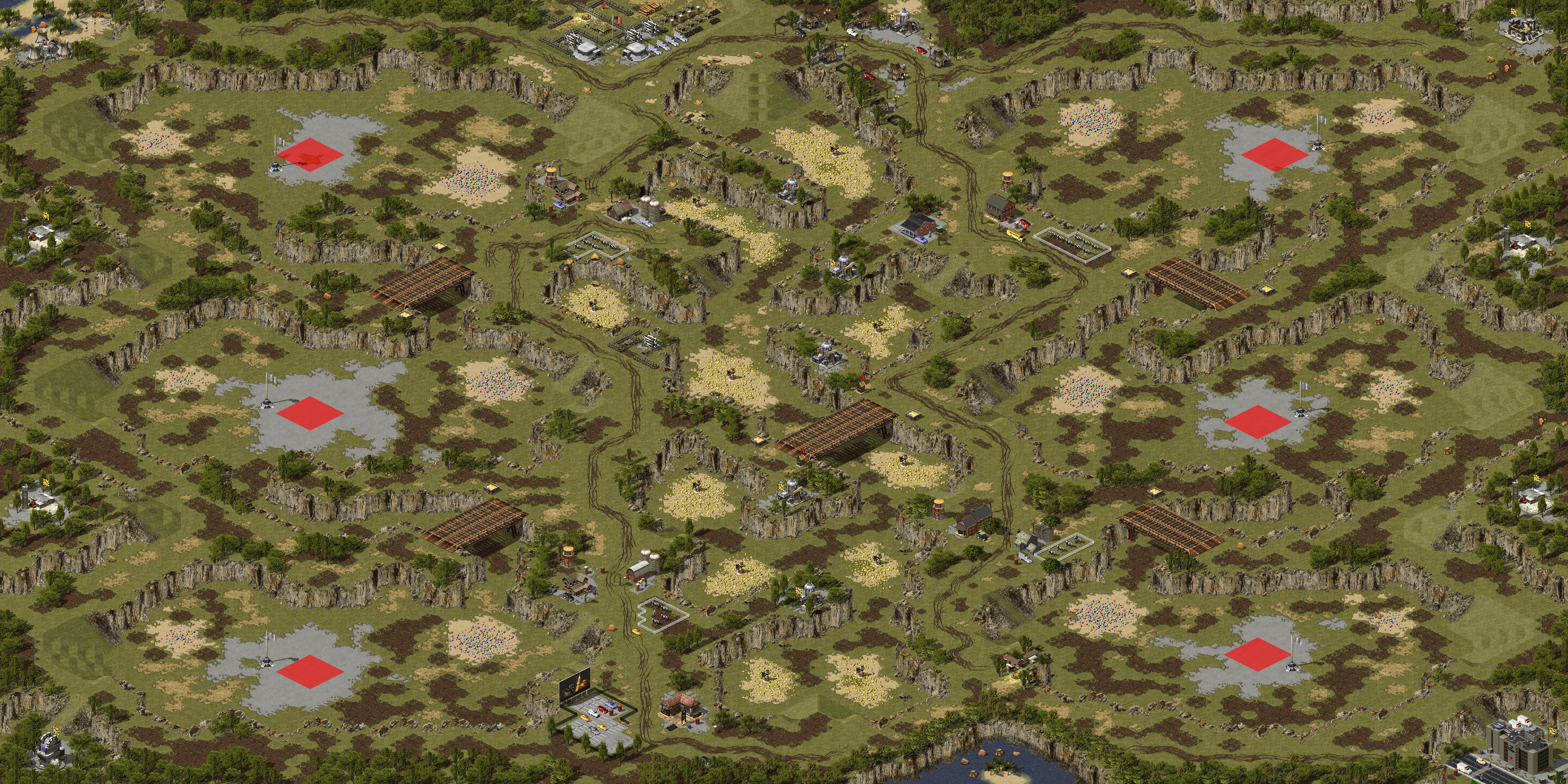 Rendered map: Six Holes