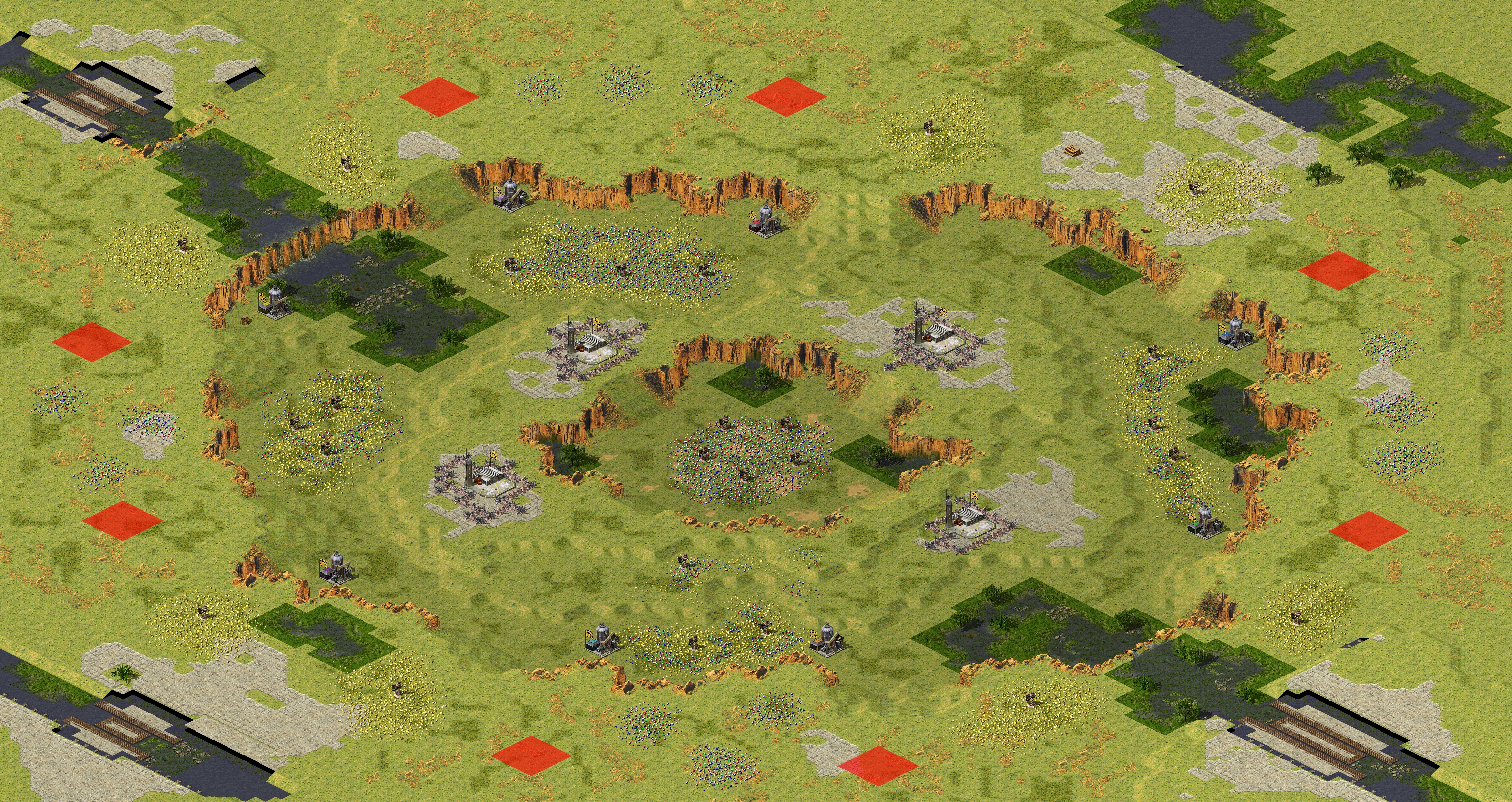 Rendered map: 2025 Mixed War King - Sewer Warlord