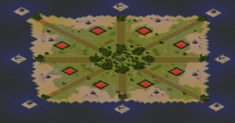 Rendered preview of [Q] Oil in the Center & Gems v2