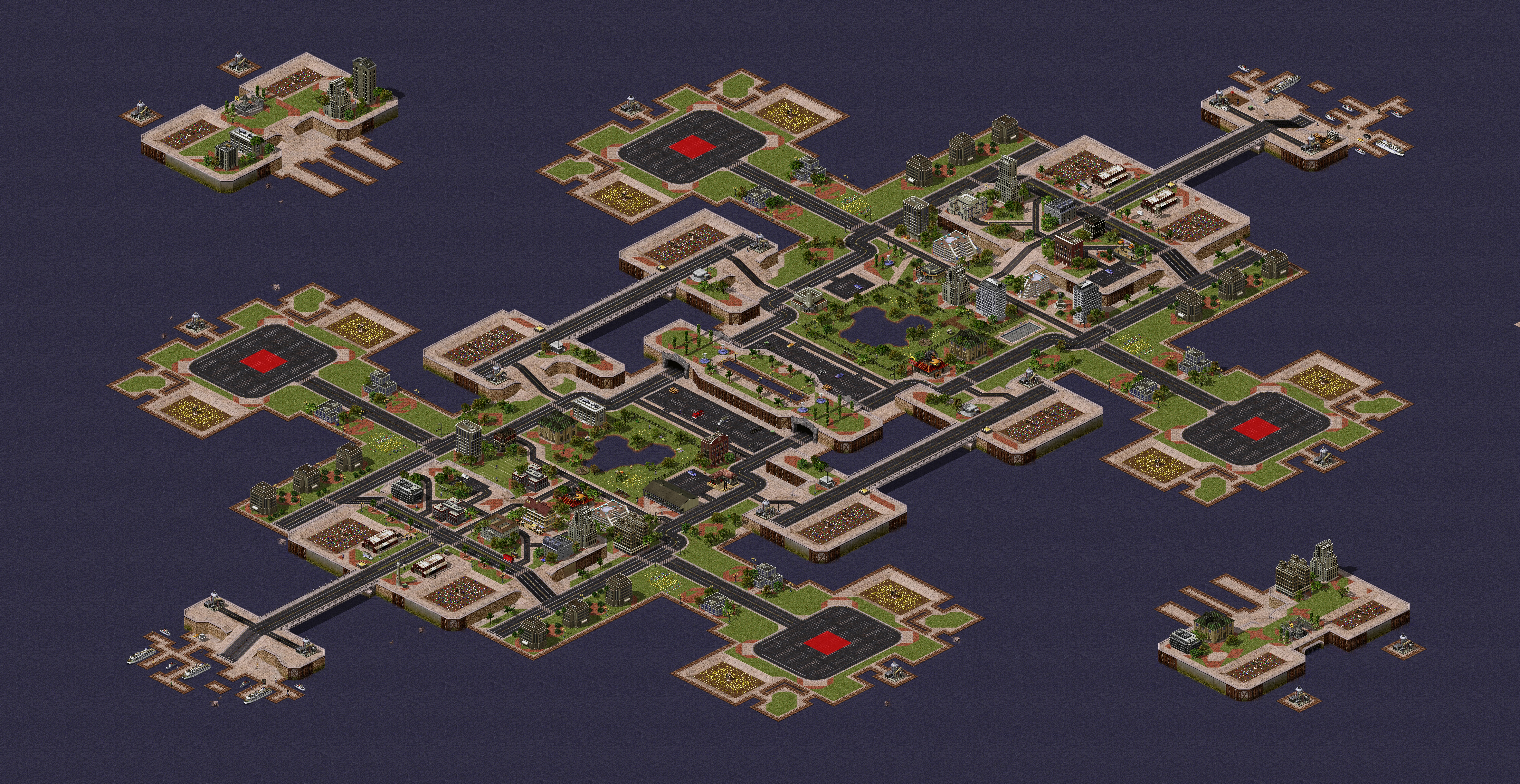 Rendered map: Dragon Harbour (4)