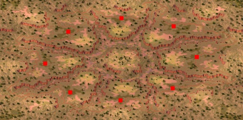 Rendered preview of Eastern Fence Dusk