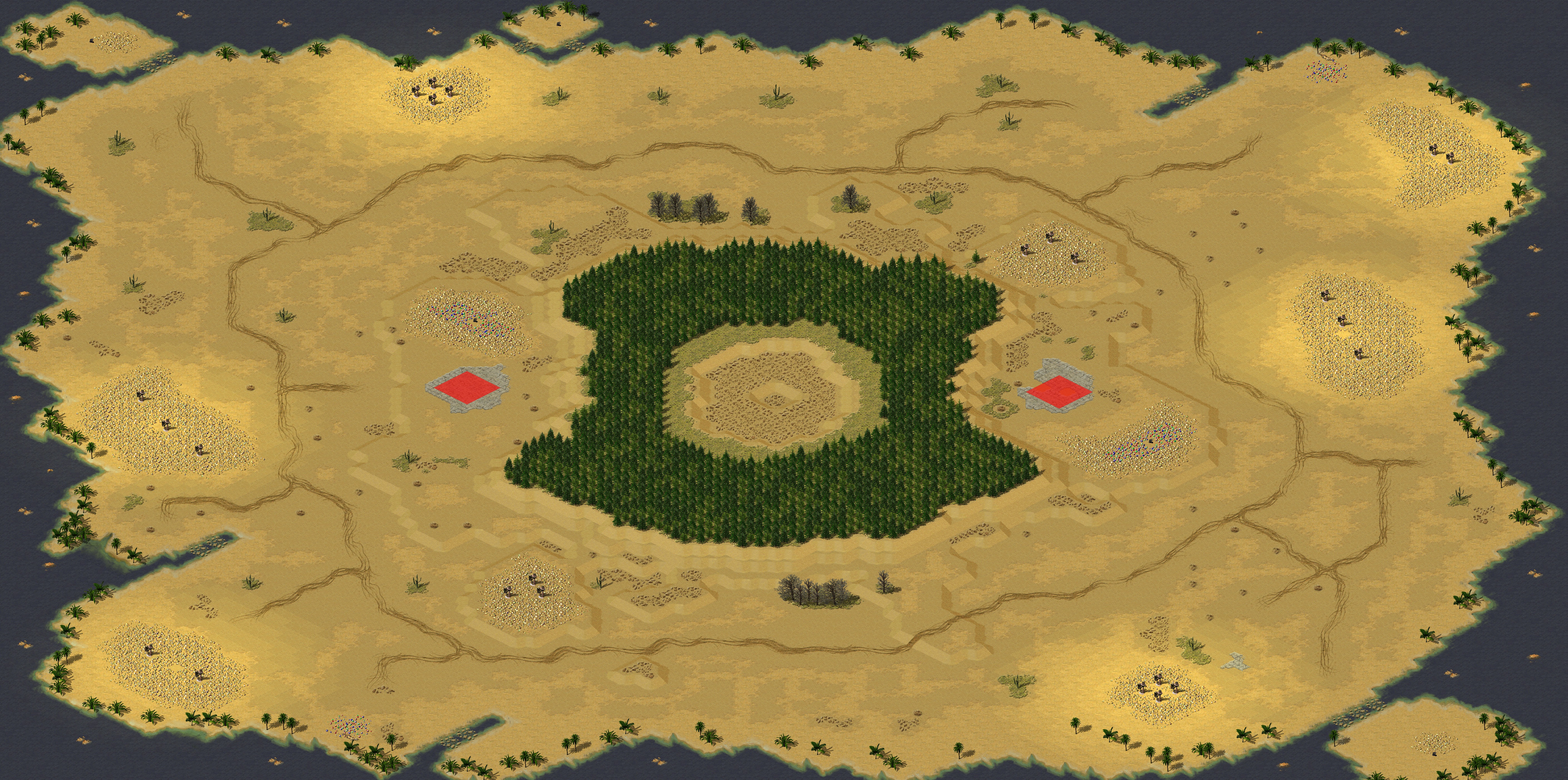 Rendered map: Buffed - Volcano Island