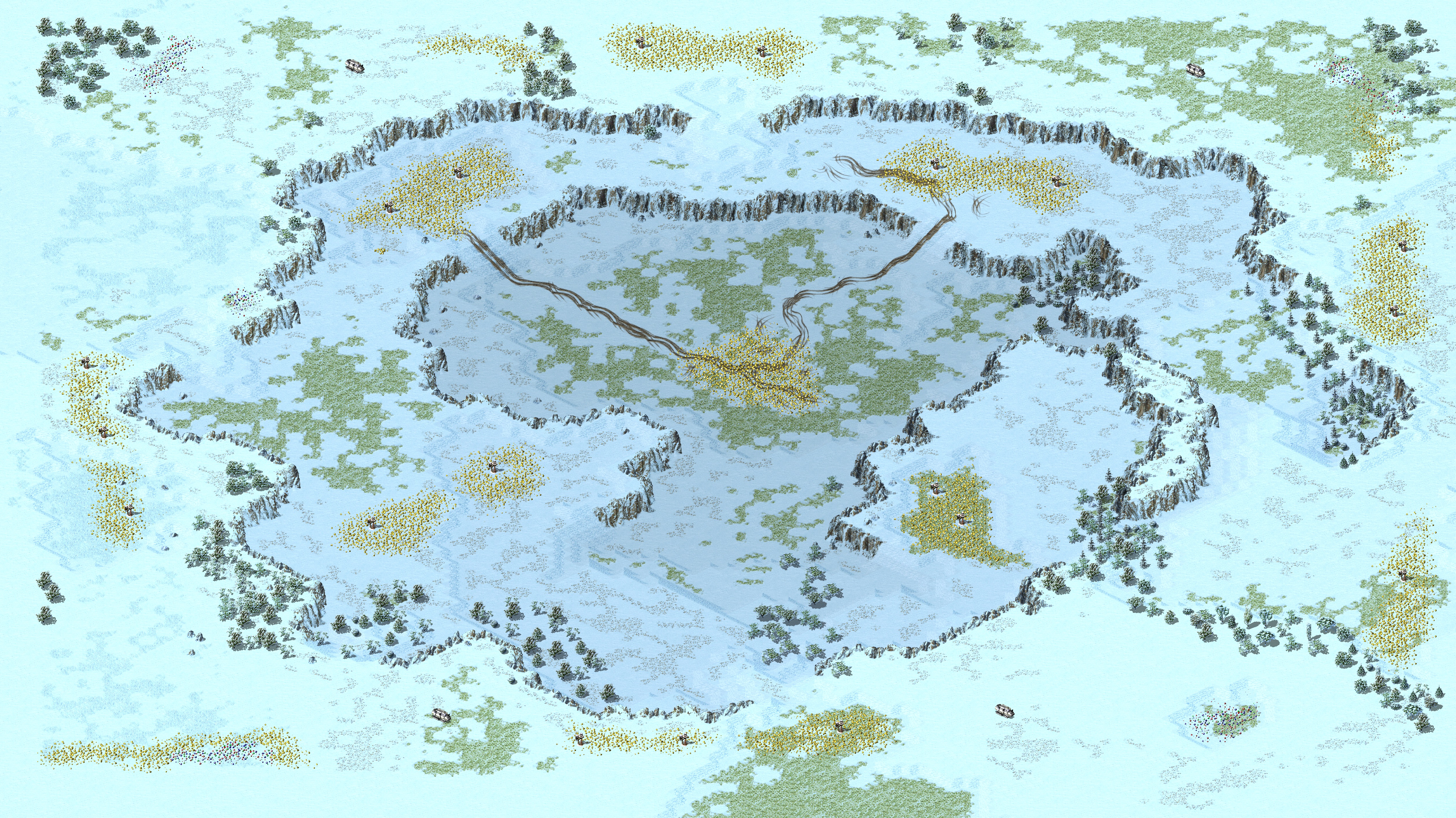Rendered map: [4] Heck Freezes Over Gold
