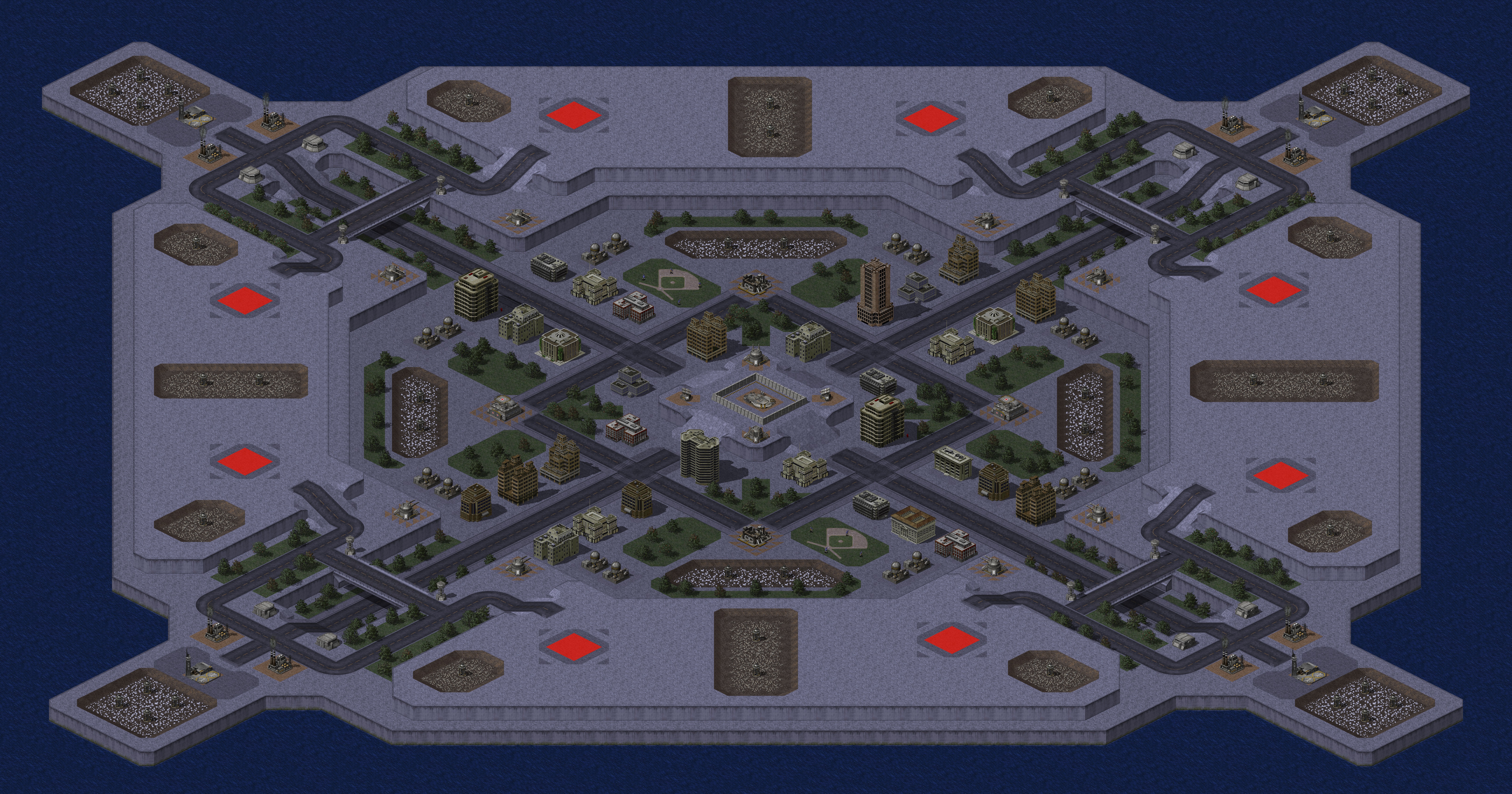 Rendered map: Atom Heart