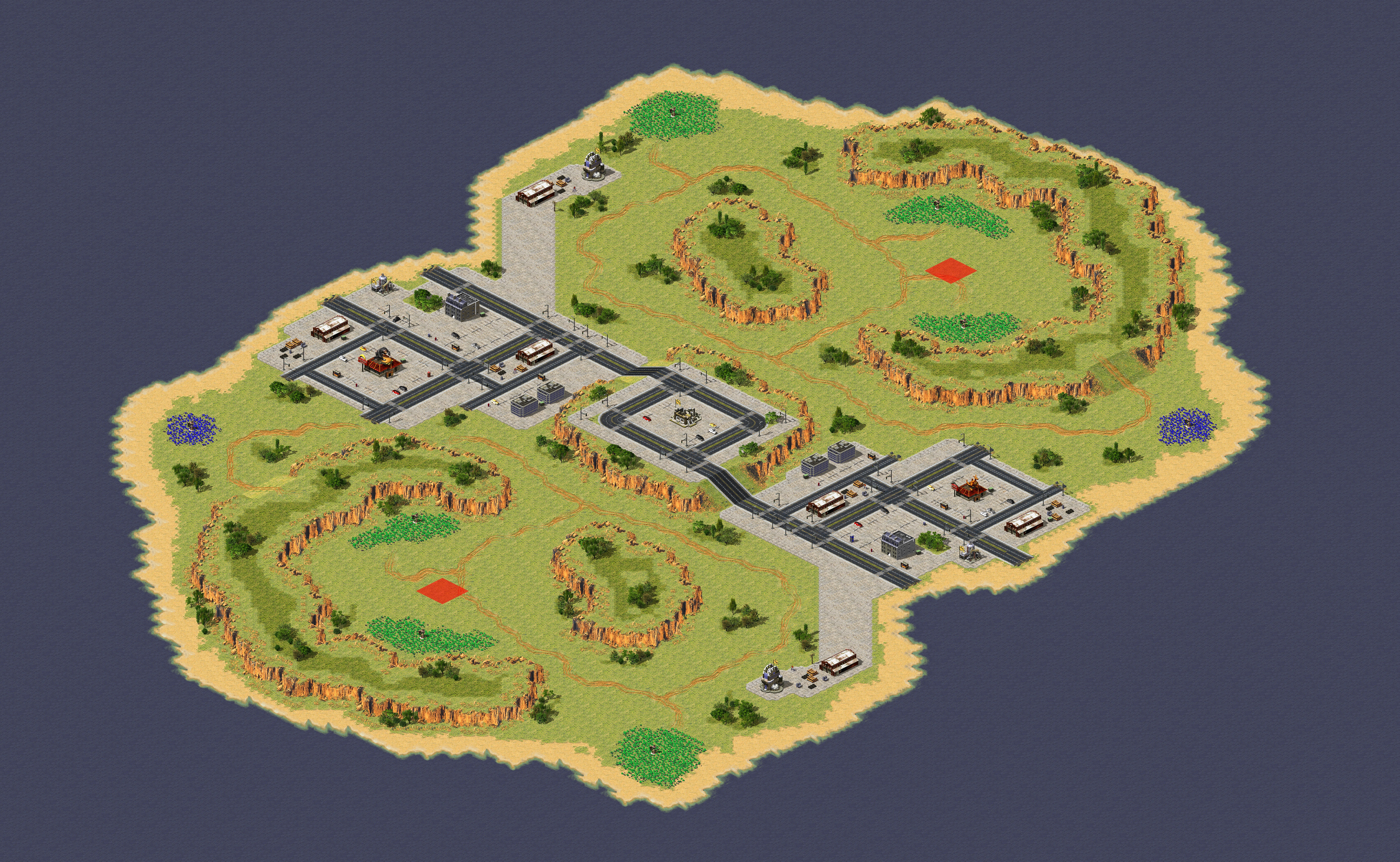 Rendered map: Industrial Strength