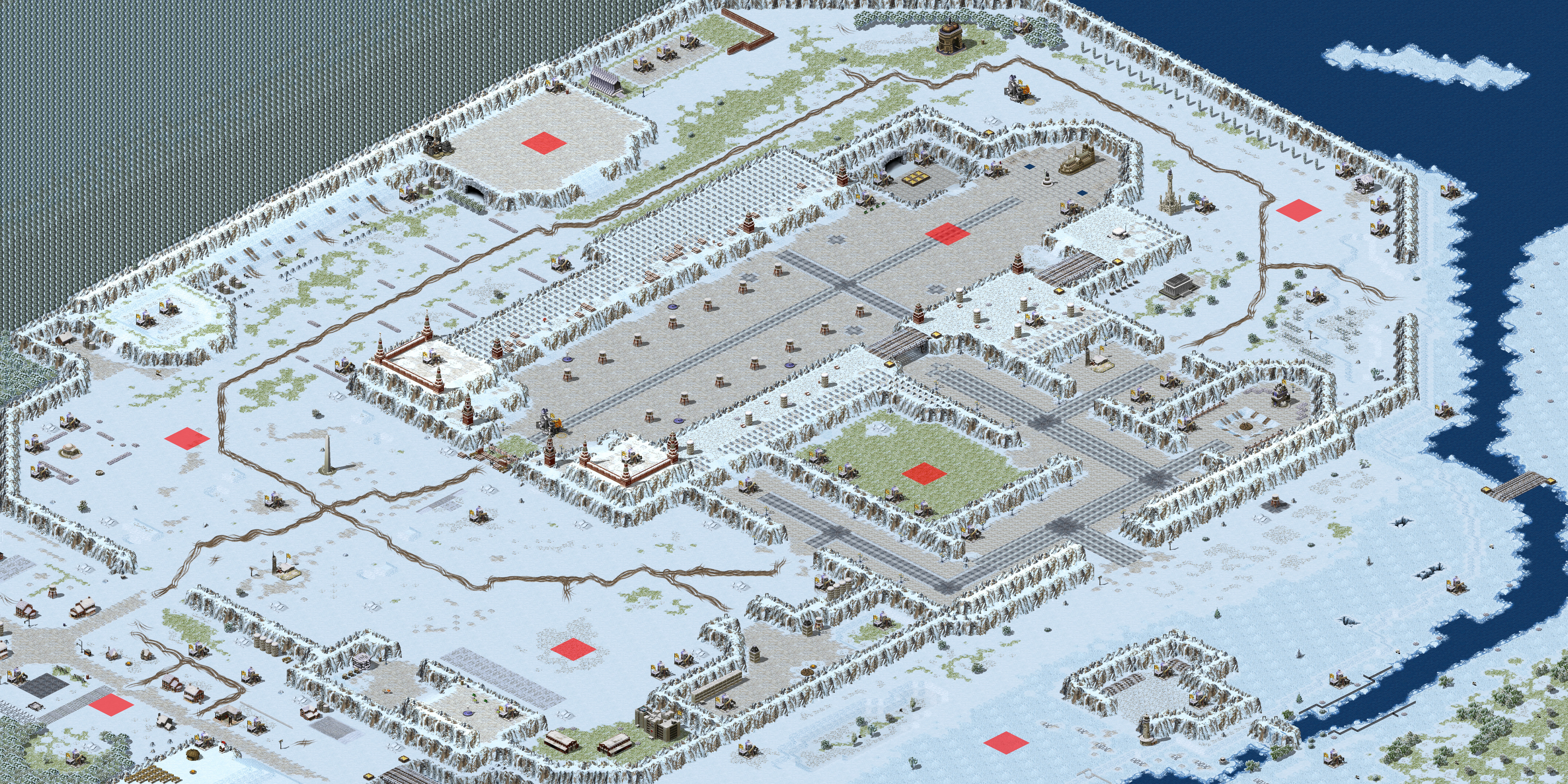Rendered map: Sacred Hall