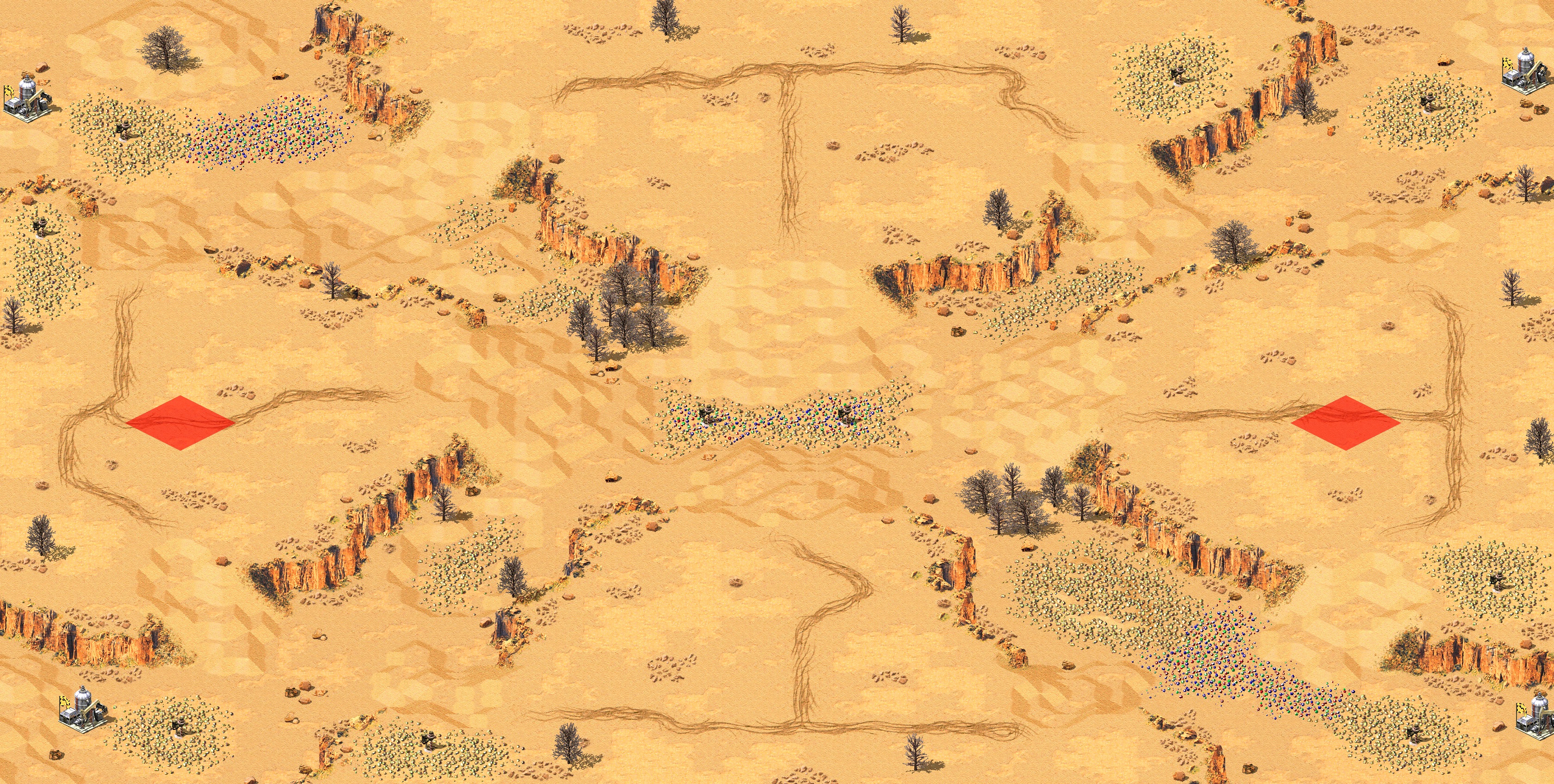 Rendered map: 酷热干旱·改