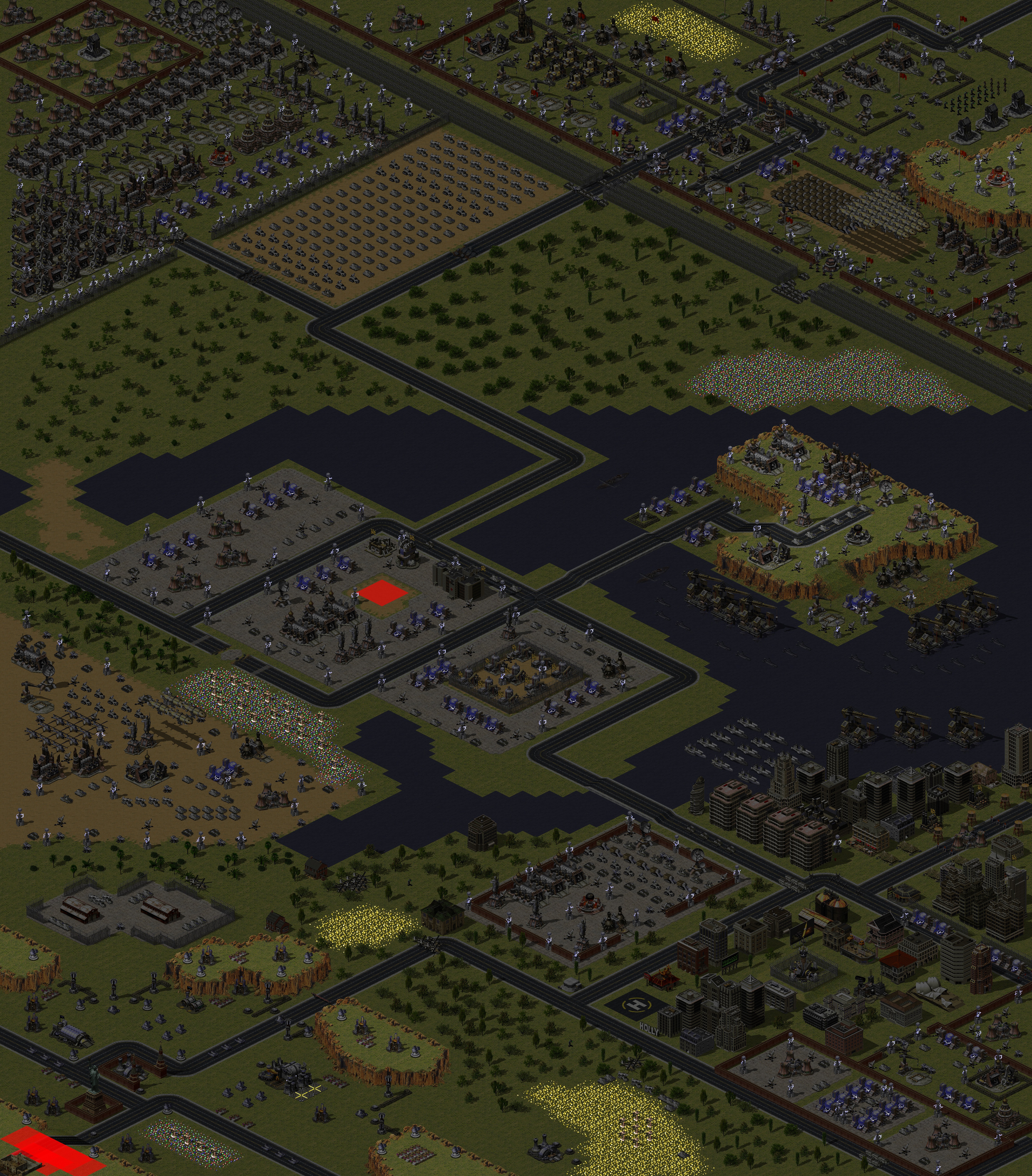 Rendered map: 7v1 Ambush