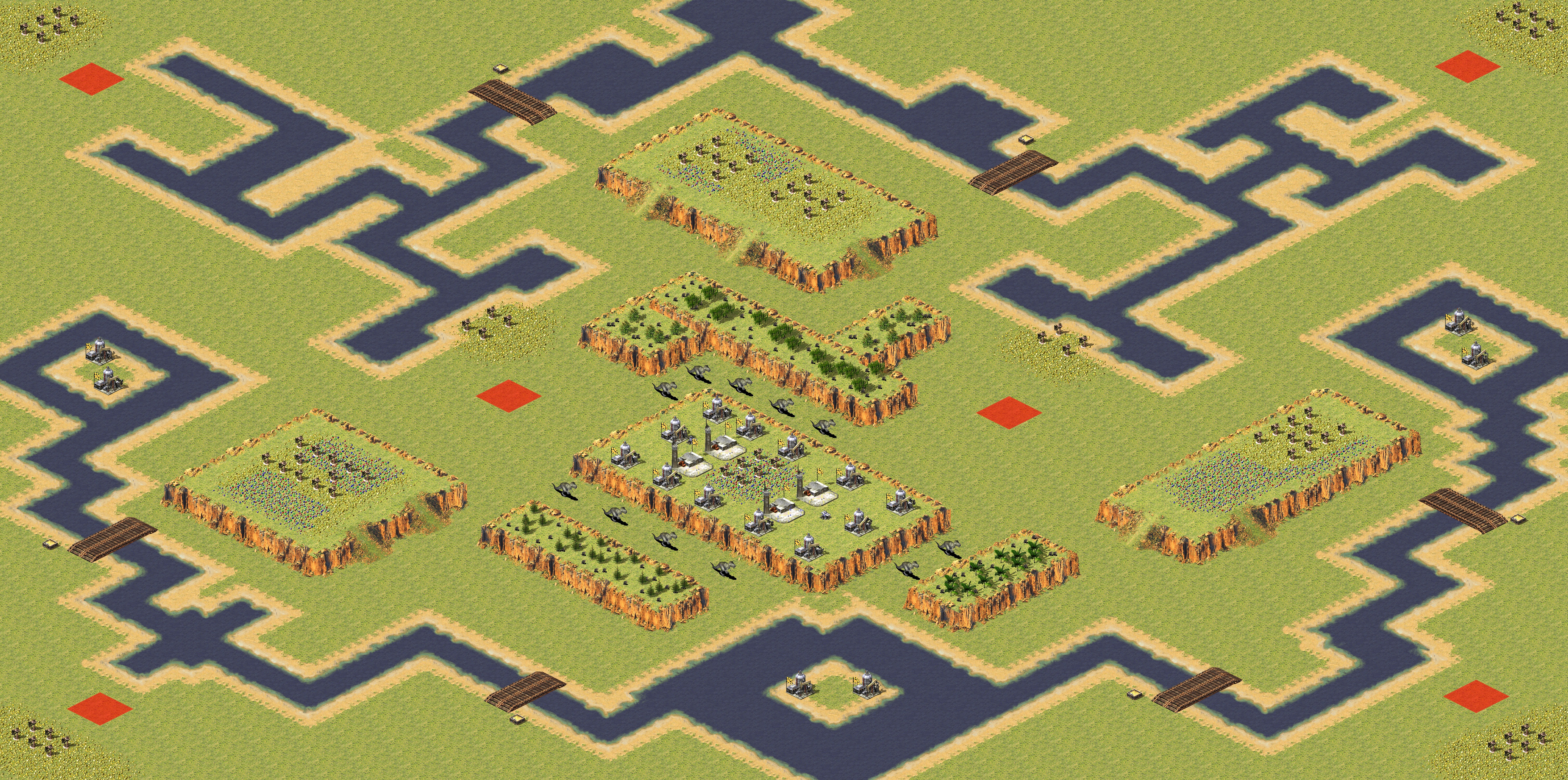 Rendered map: Primeval Forest