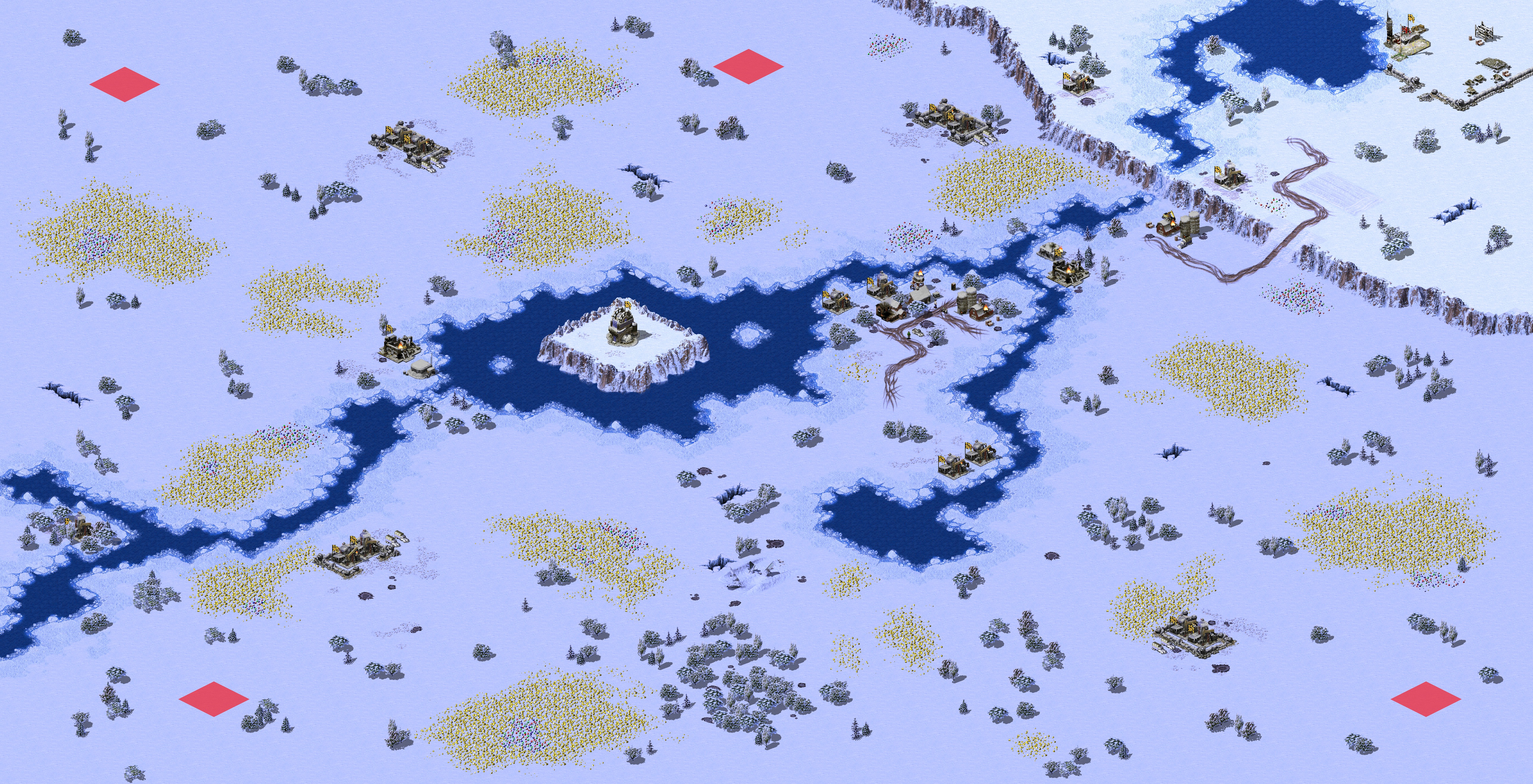 Rendered map: Pleasantville Aftermath
