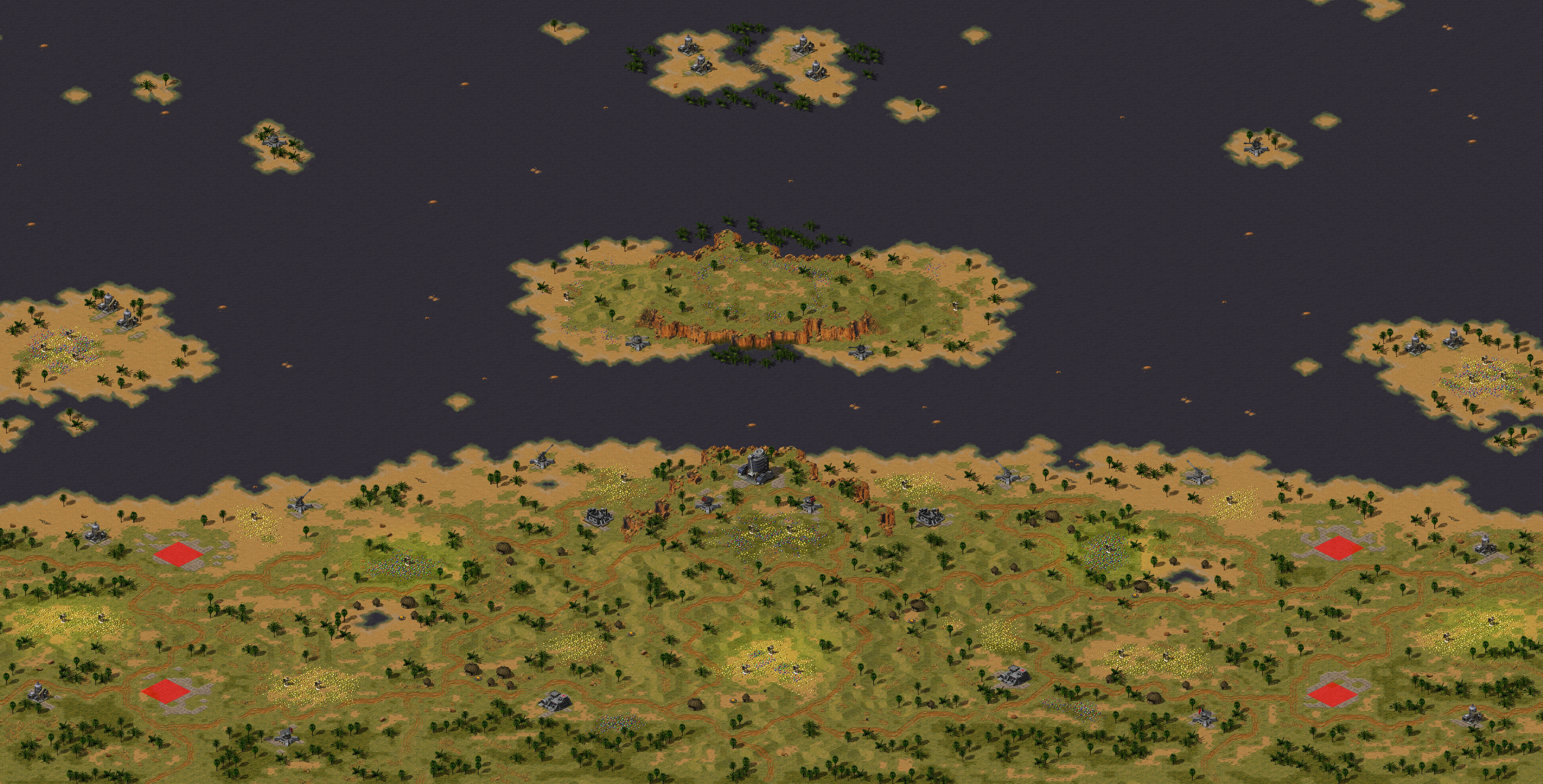 Rendered map: Face the Ocean Frog