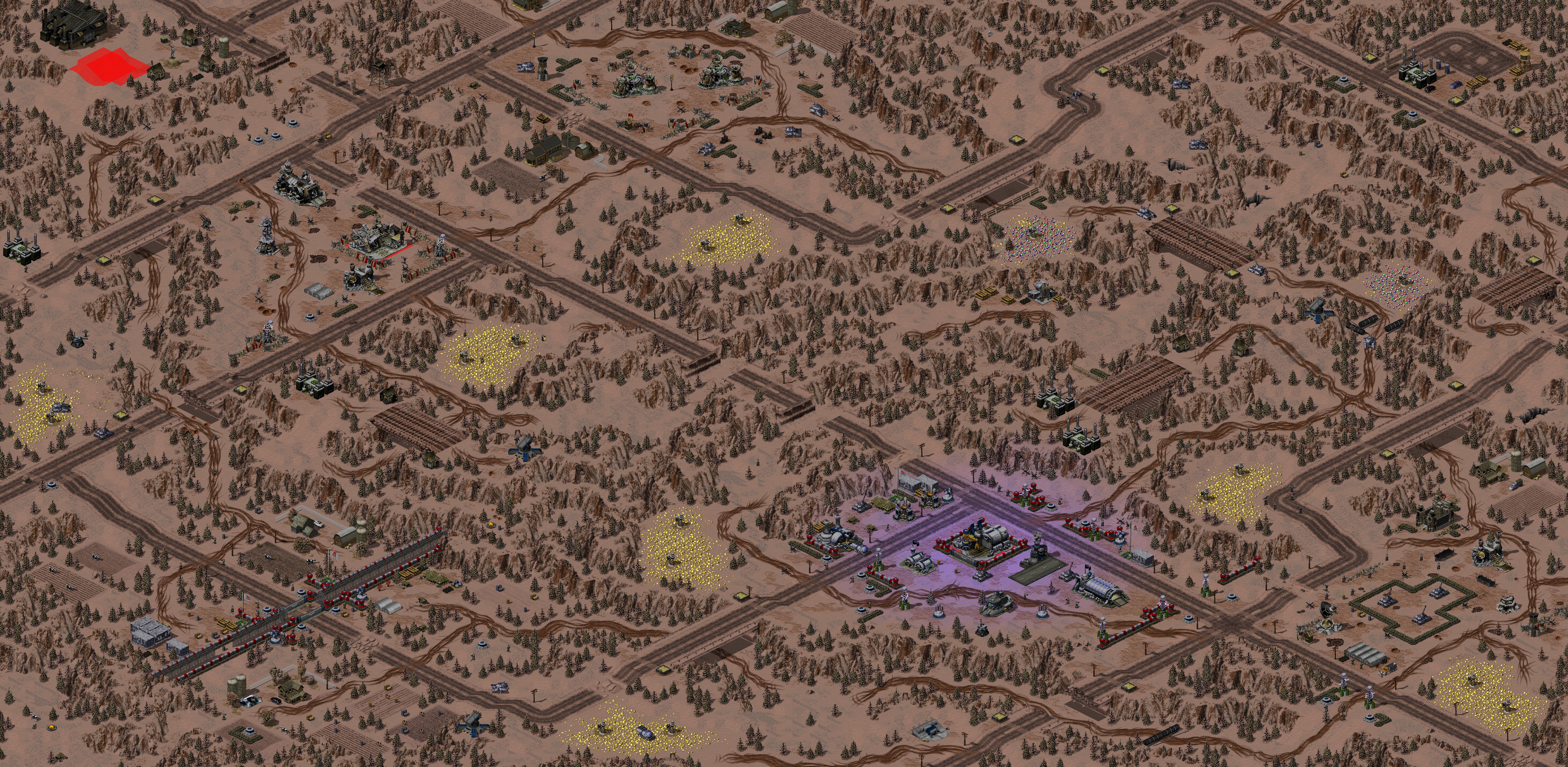 Rendered map: Soviets: Burned Alive