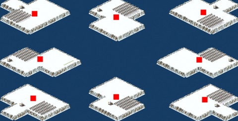 Rendered preview of Snow Naval Battle (Balanced)