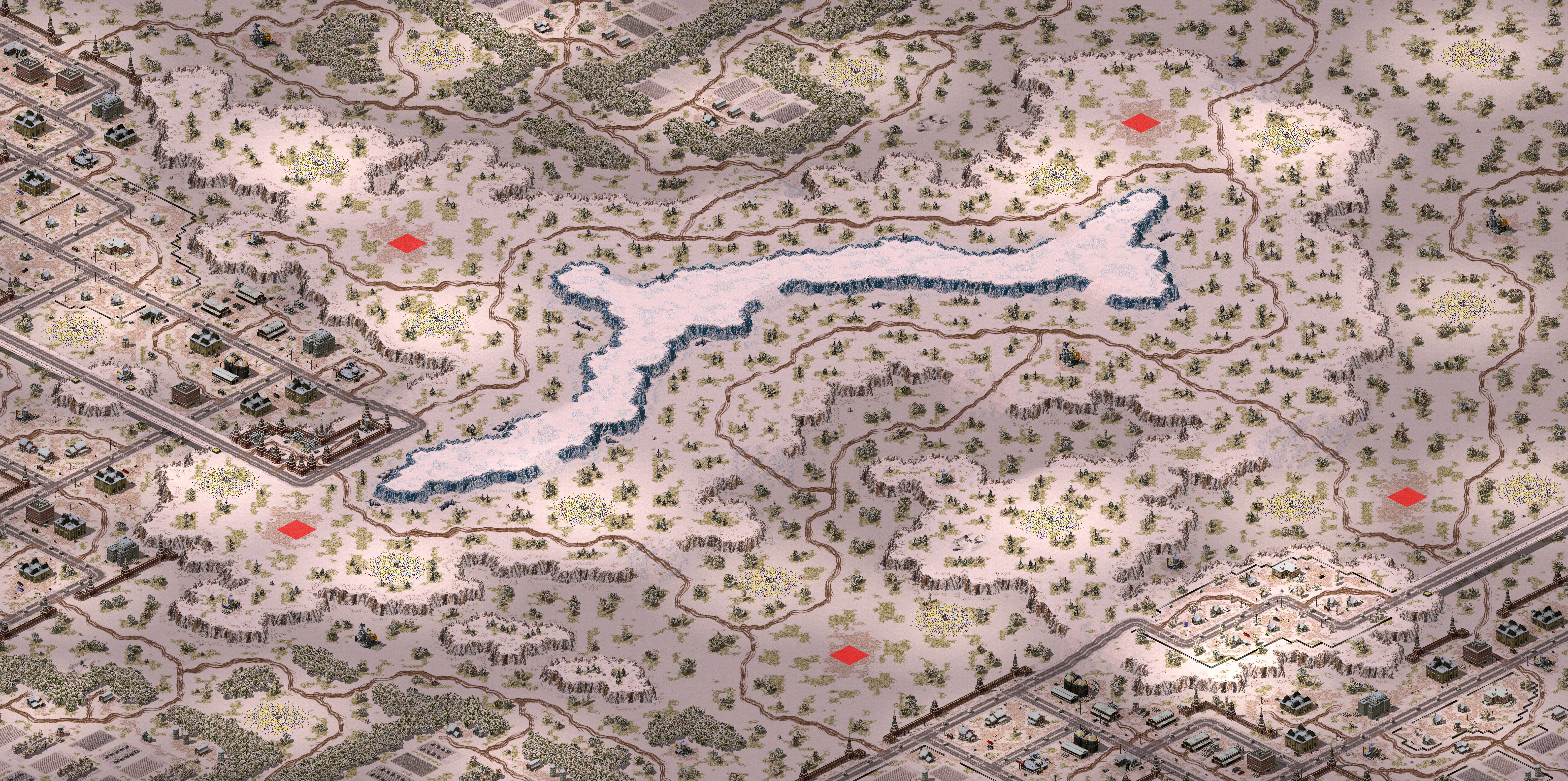 Rendered map: Mount Yamantau (2-5)