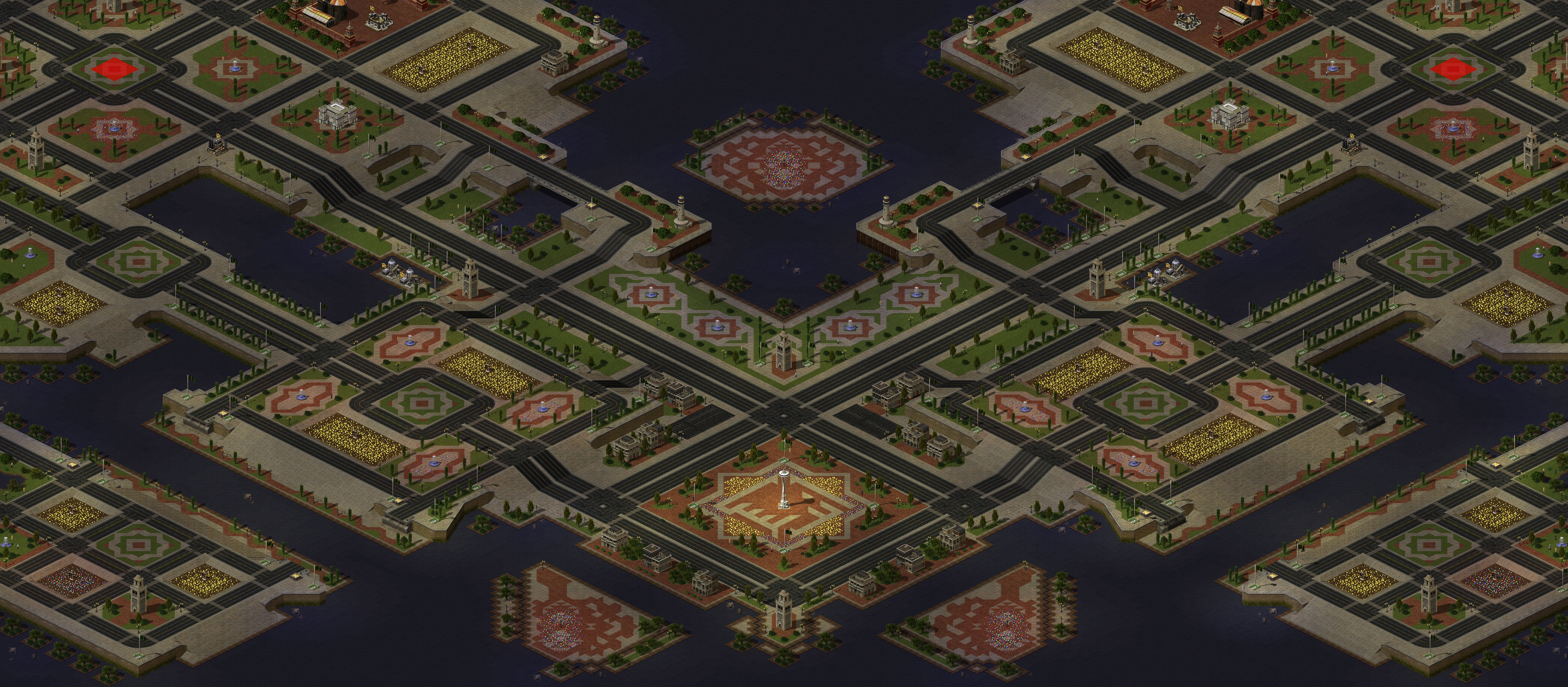 Rendered map: Andalusia LE