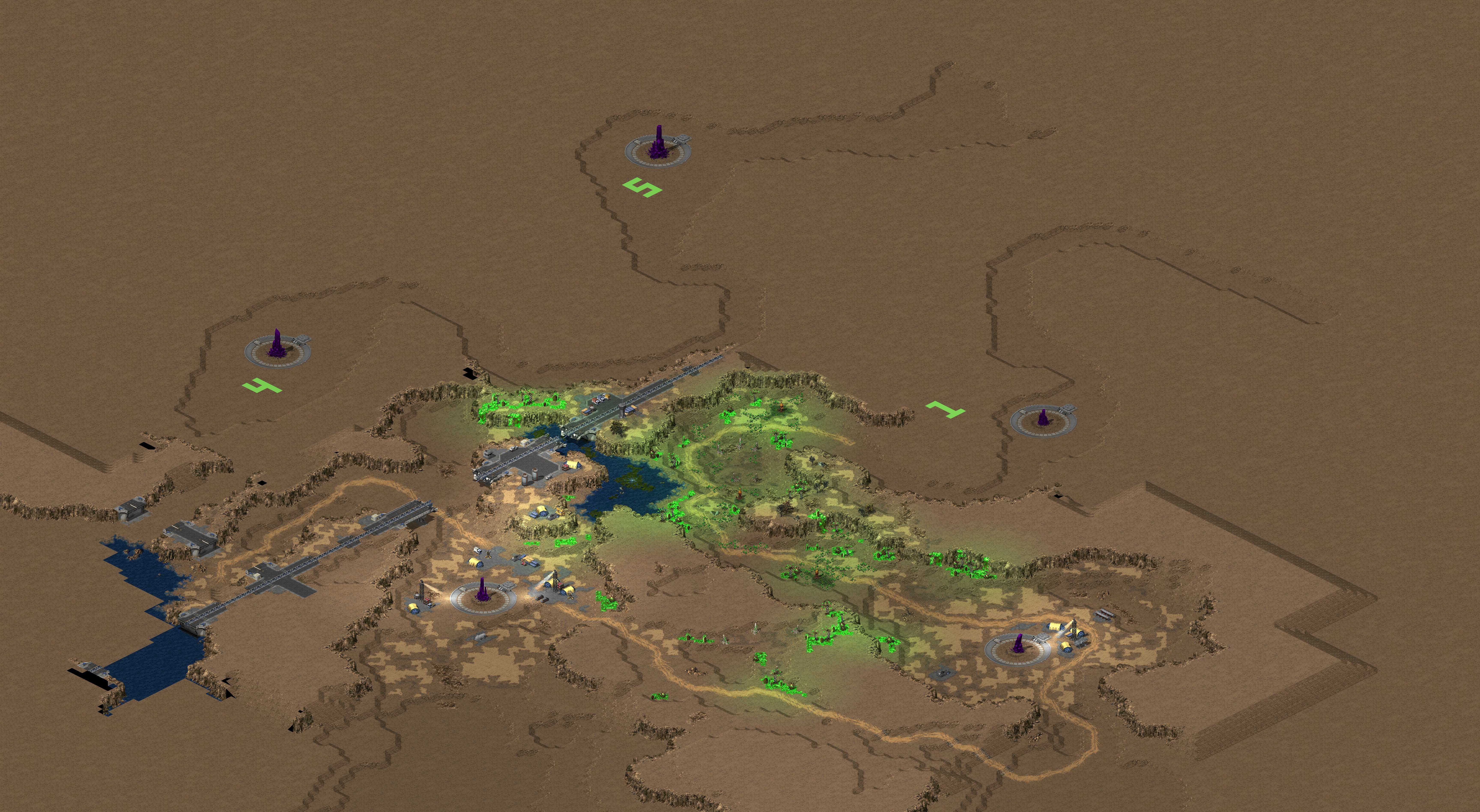 Rendered map: GDI00A: Resonance Site