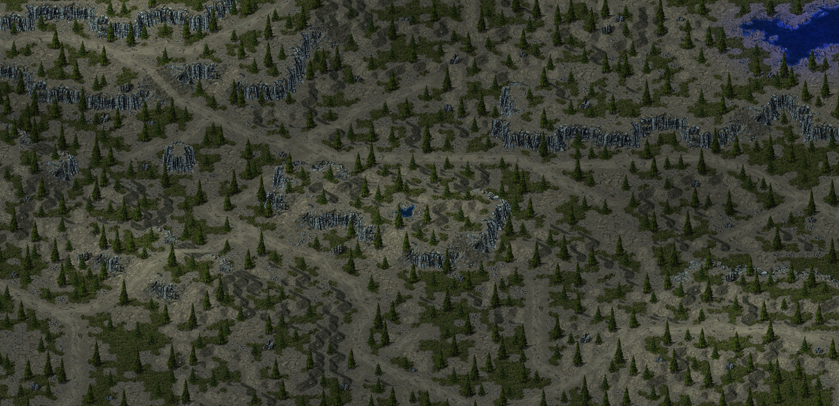 Rendered map: (Survival) [6] Six Feet Under