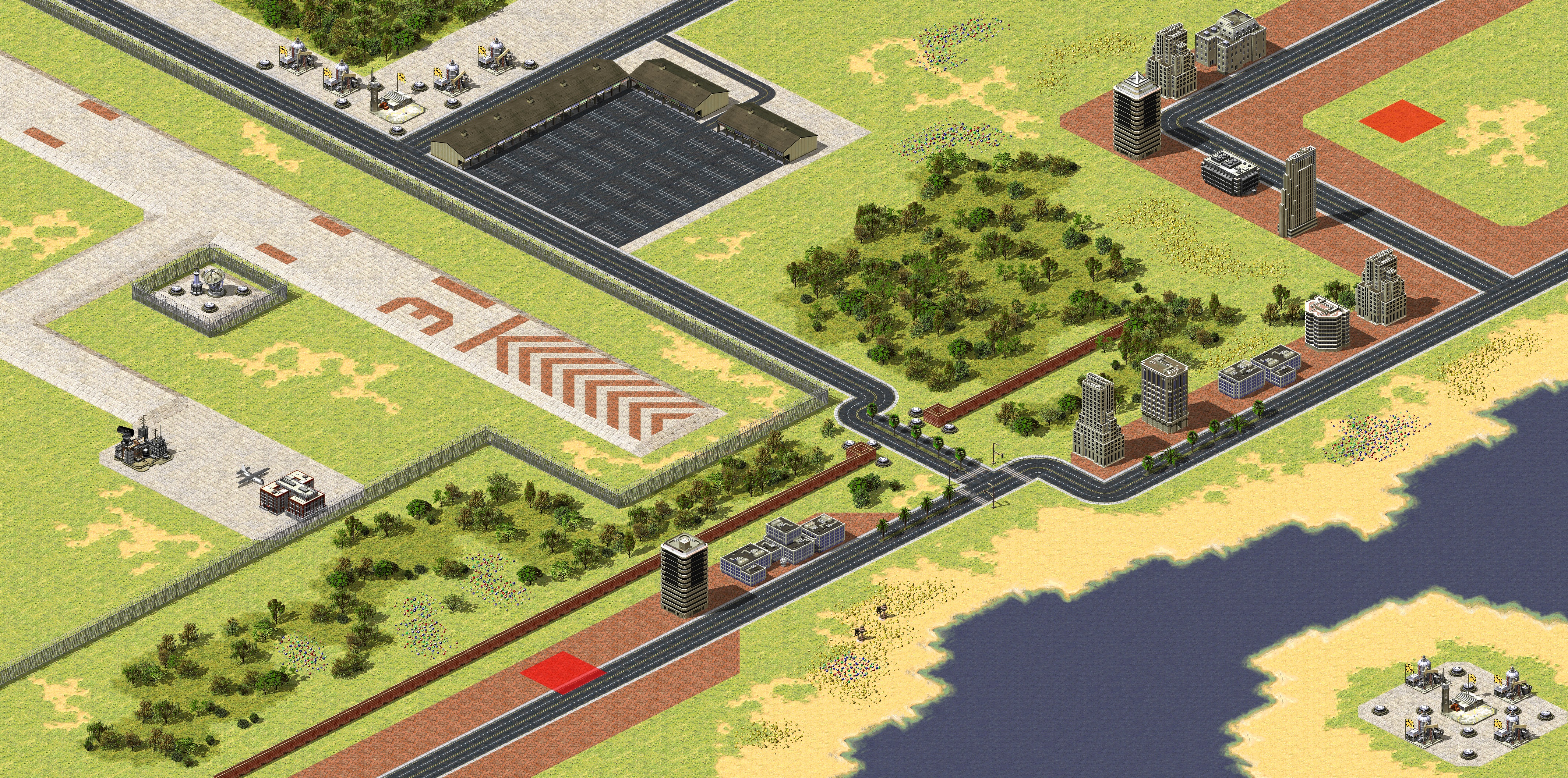 Rendered map: Hurlburt Field