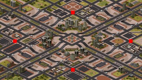 Rendered preview of Downtown, Cityville