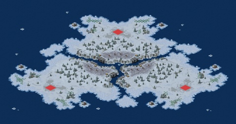 Rendered preview of Frigid Triangle