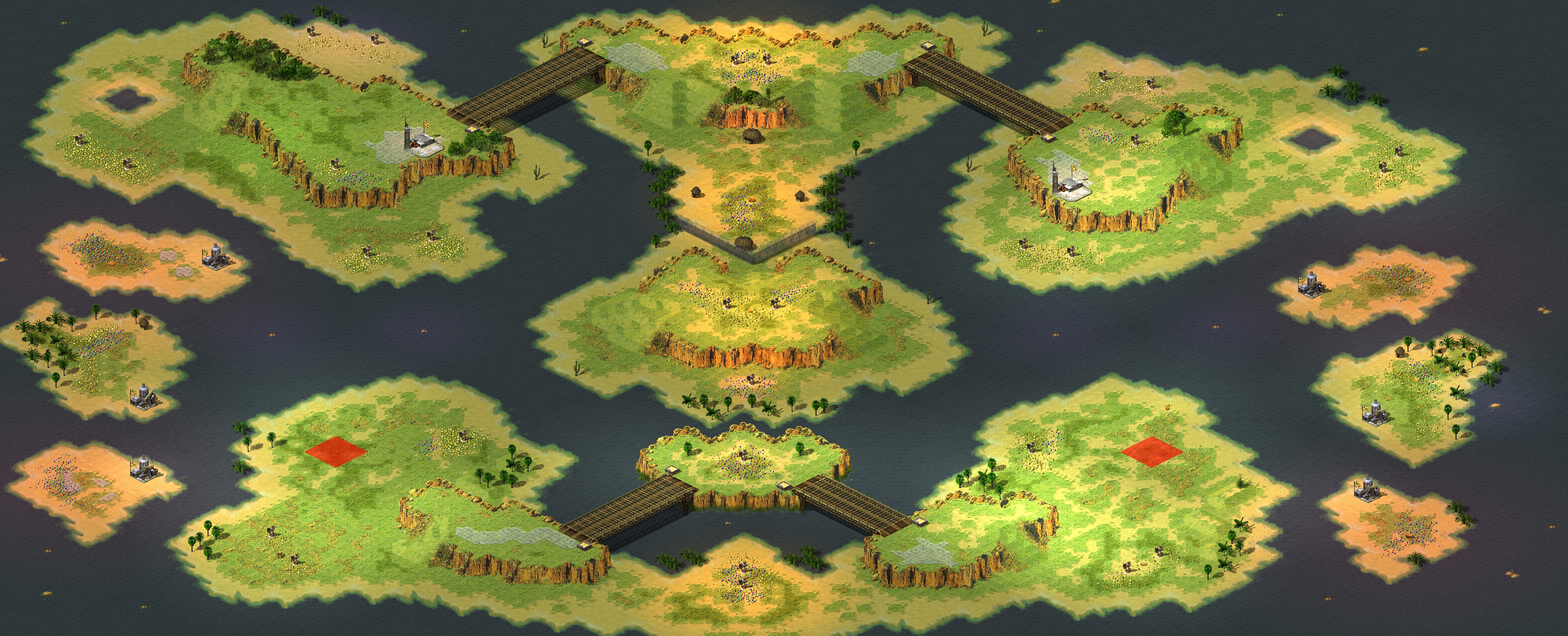 Rendered map: Buffed Pirate Paradise