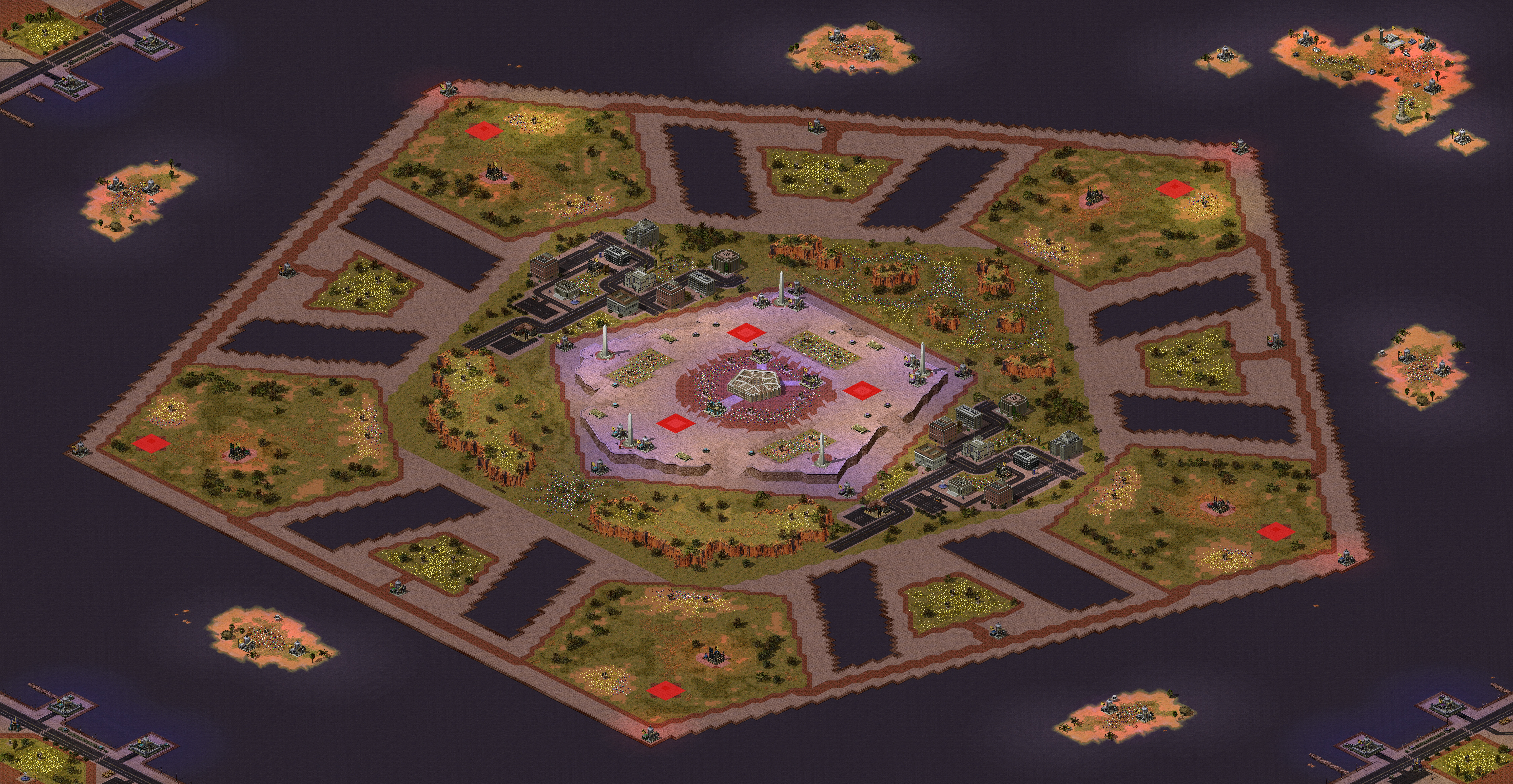 Rendered map: Penta Bay Reloaded 1.0