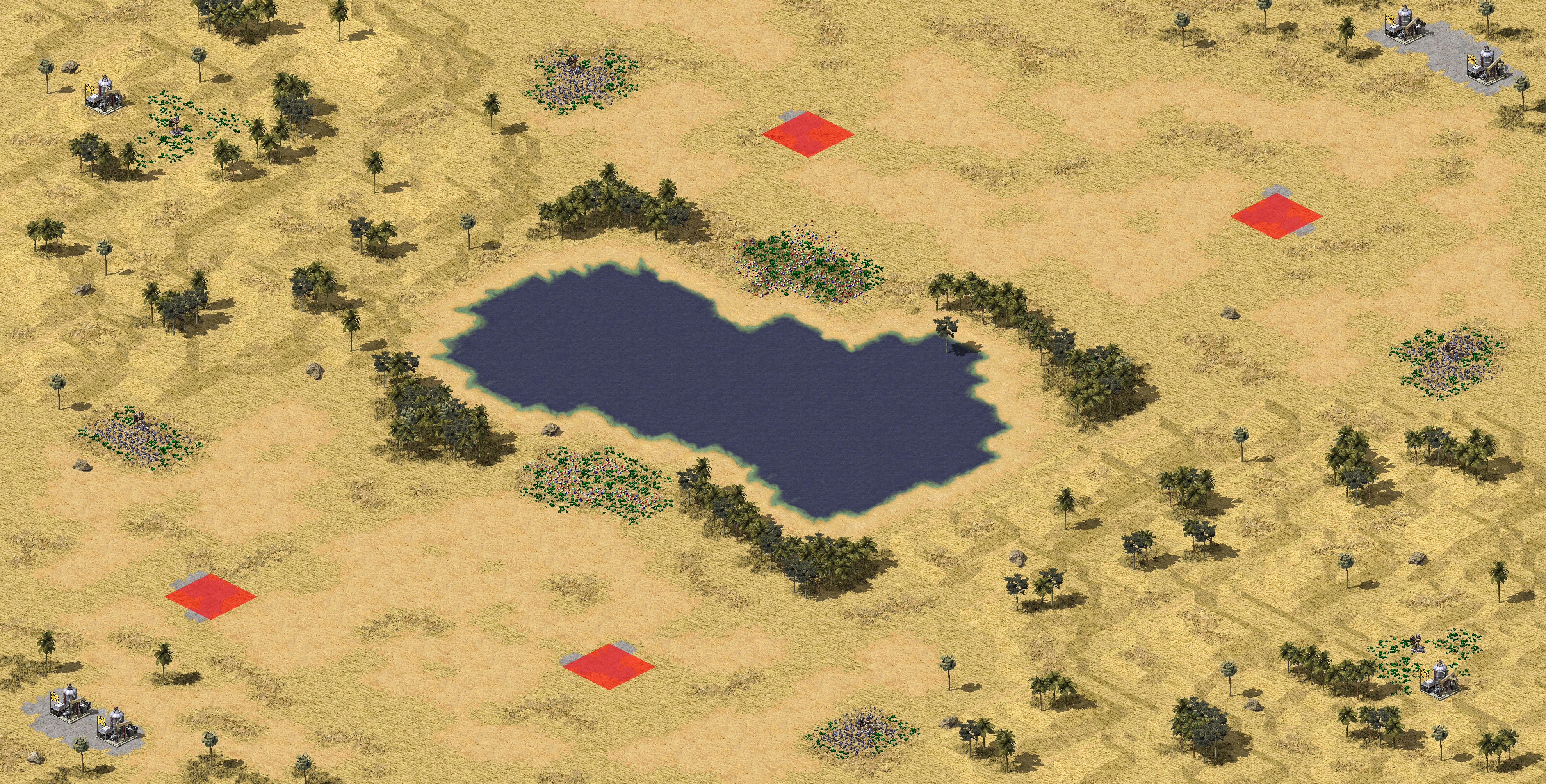 Rendered map: MO: Shady Oasis