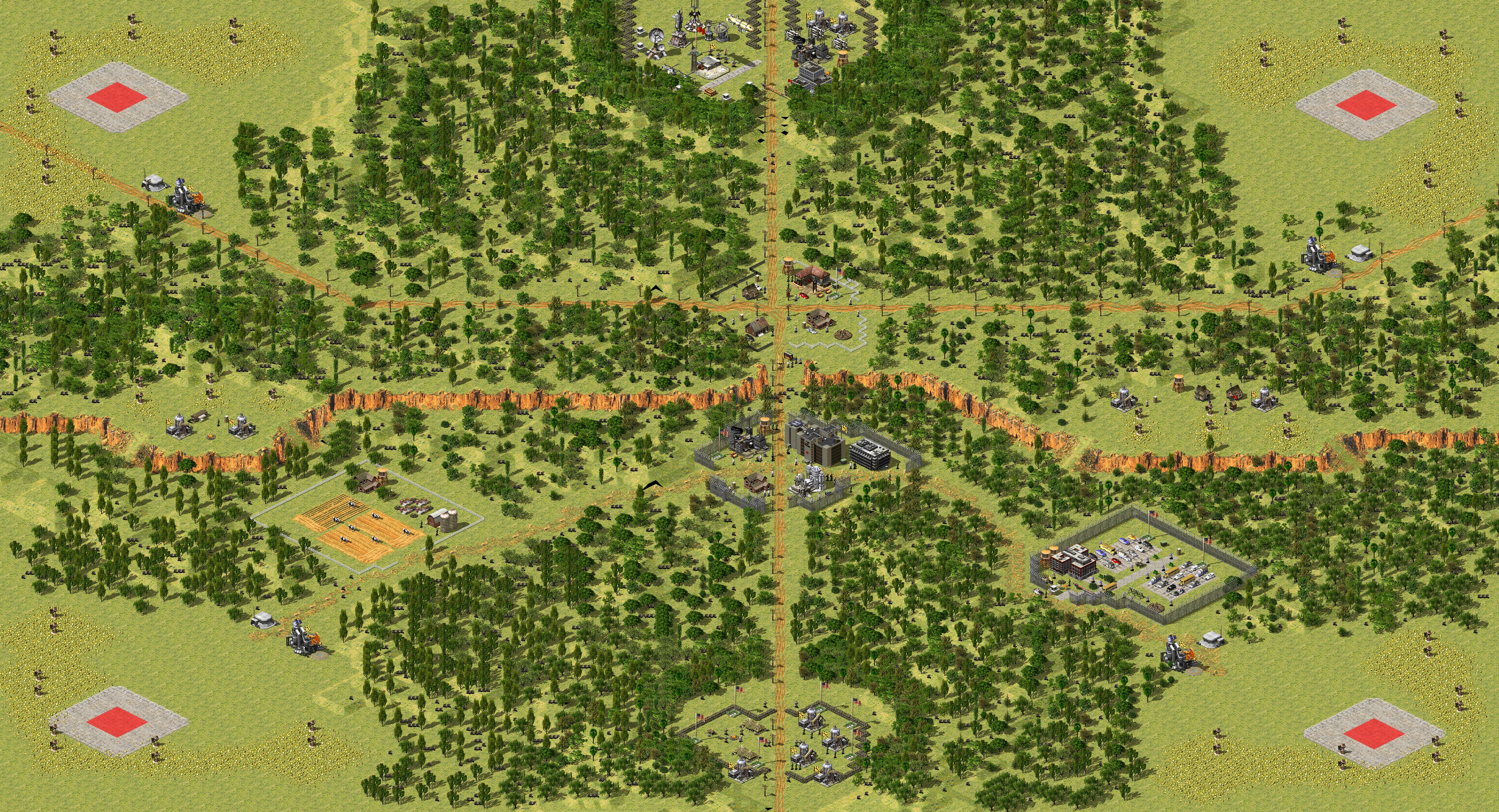 Rendered map: Jungle Rush