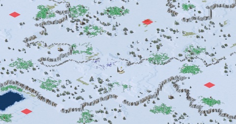Rendered preview of [RA2] Allied Campaign: European Theater - Map 1