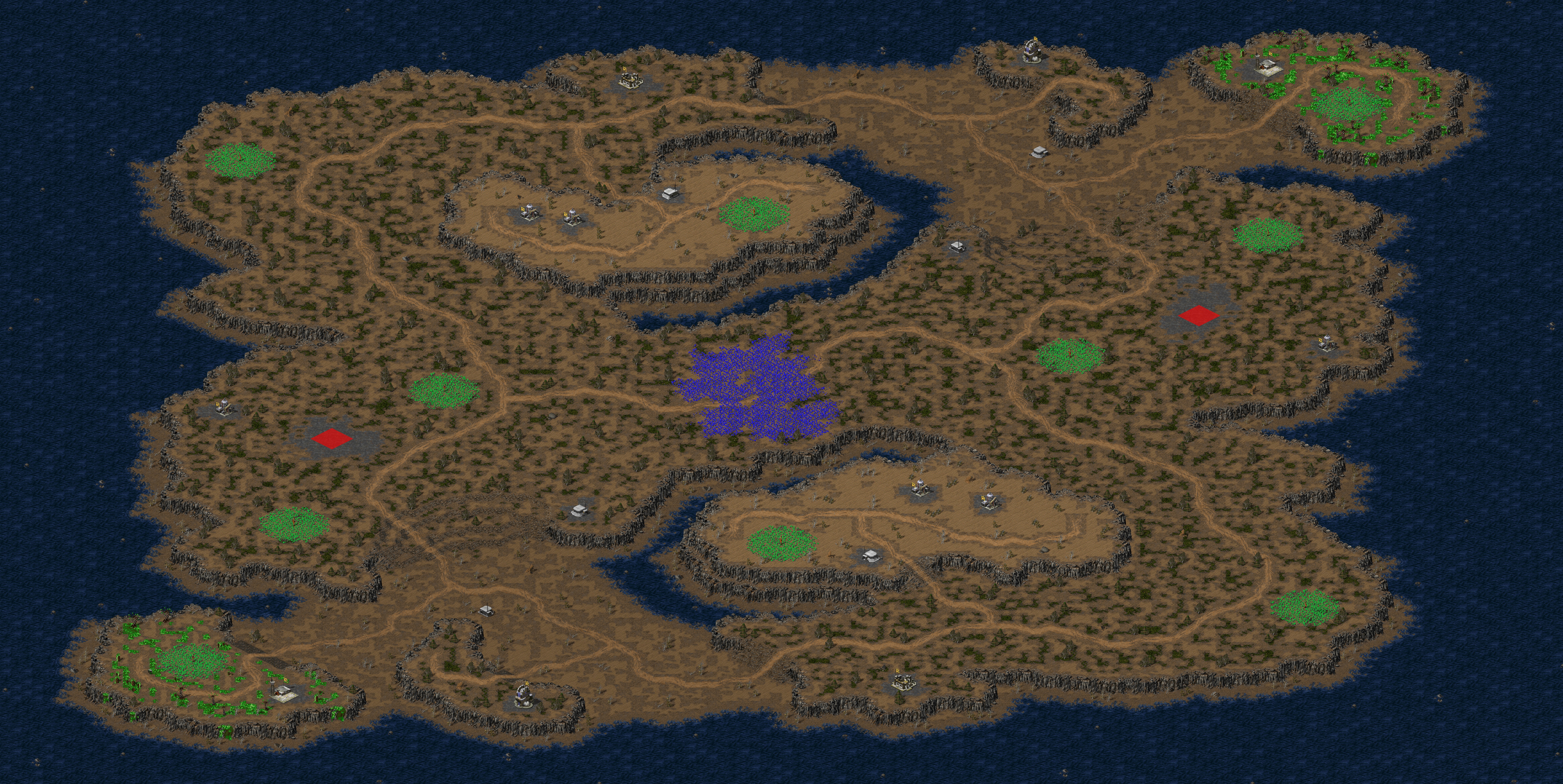 Rendered map: Wild Shootout